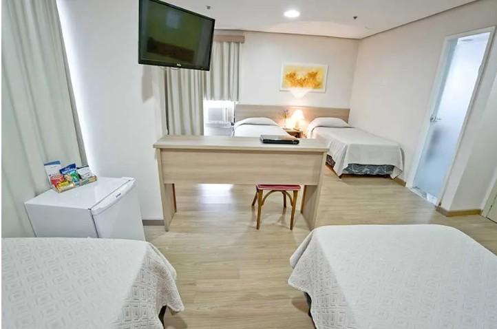 Camas Hotel Dan Inn Express Porto Alegre by Nacional Inn