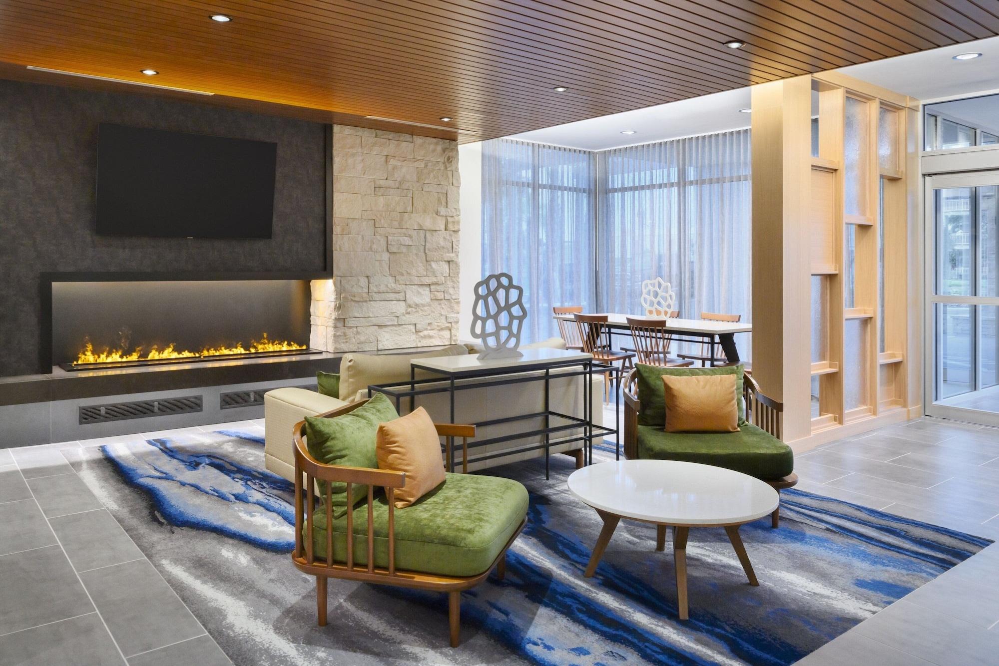 Vista Lobby NEW - Fairfield Inn & Suites by Marriott Orlando at Millenia