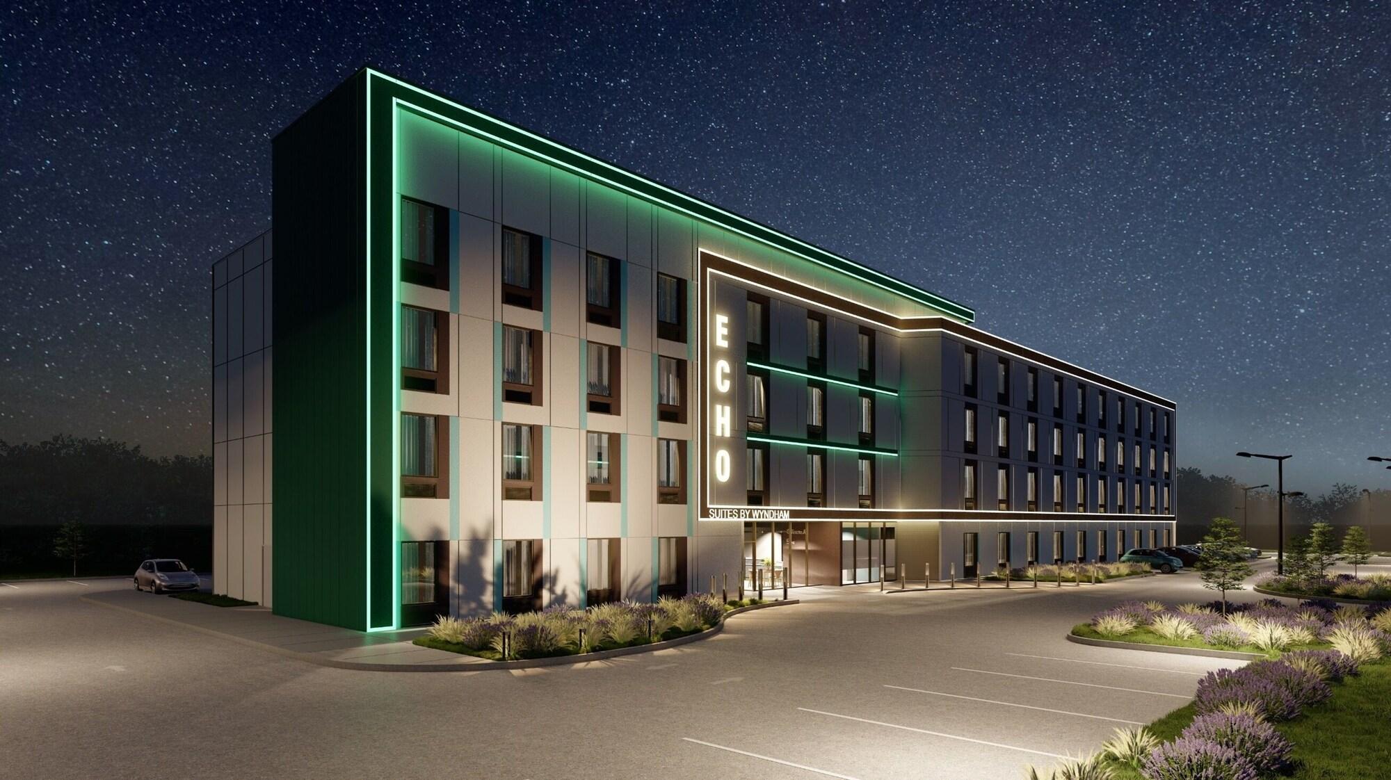 Vista Exterior Echo Suites Extended Stay By Wyndham Bozeman