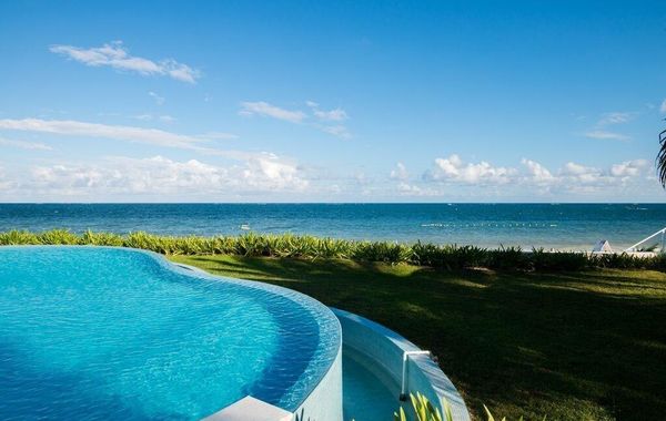 Glamor beachfront, Riviera Maya Deluxe Villa, Pto Morelos. - Hoteles con parque acuático en Puerto Morelos, México