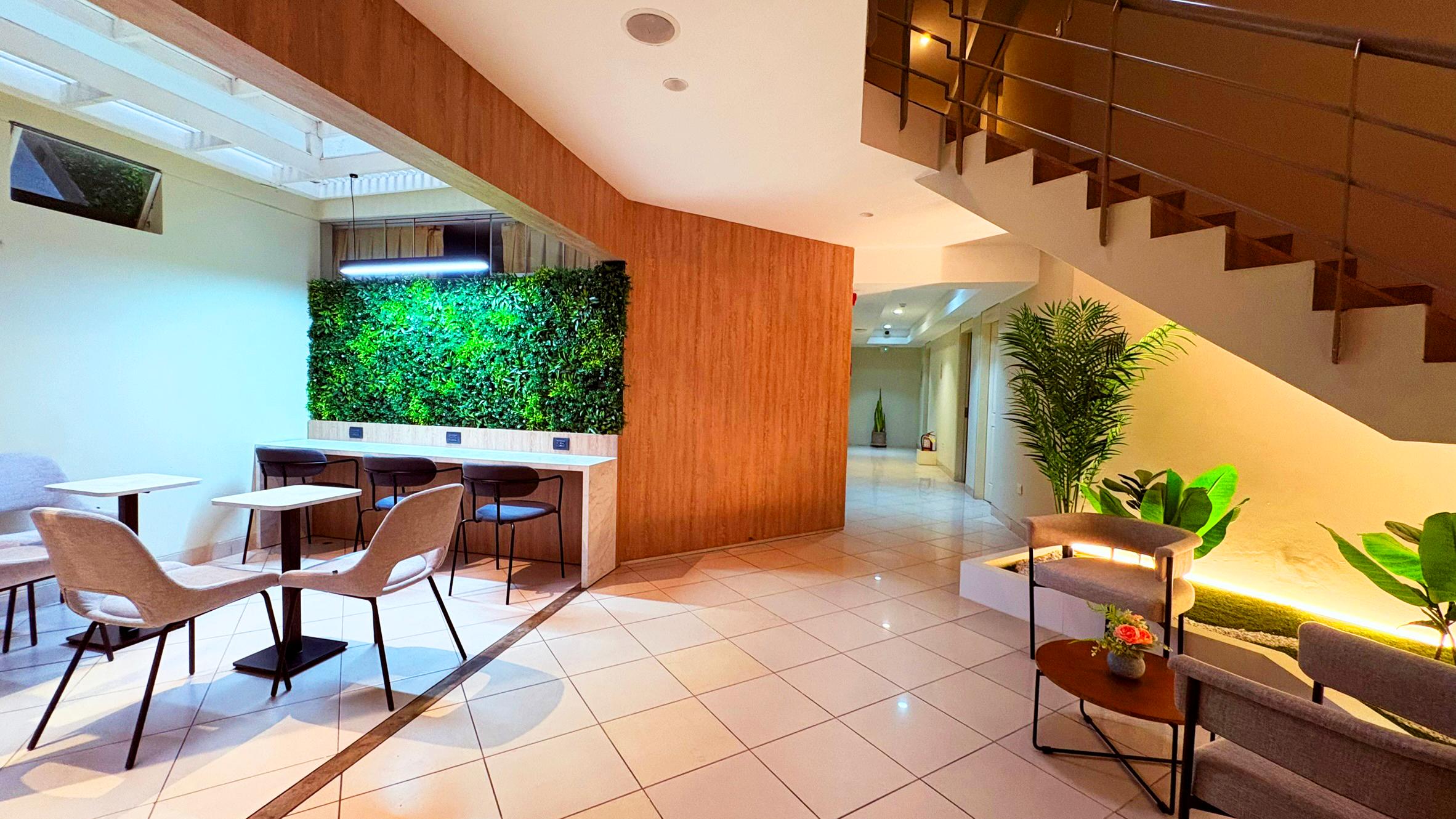 Vista Lobby Palmetto Hotel Business La Perla