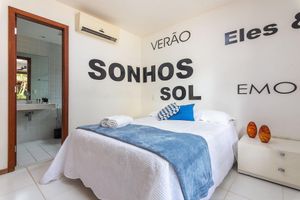 Arriendo temporal - Bz65 Casa 150 m da praia com 4 suítes