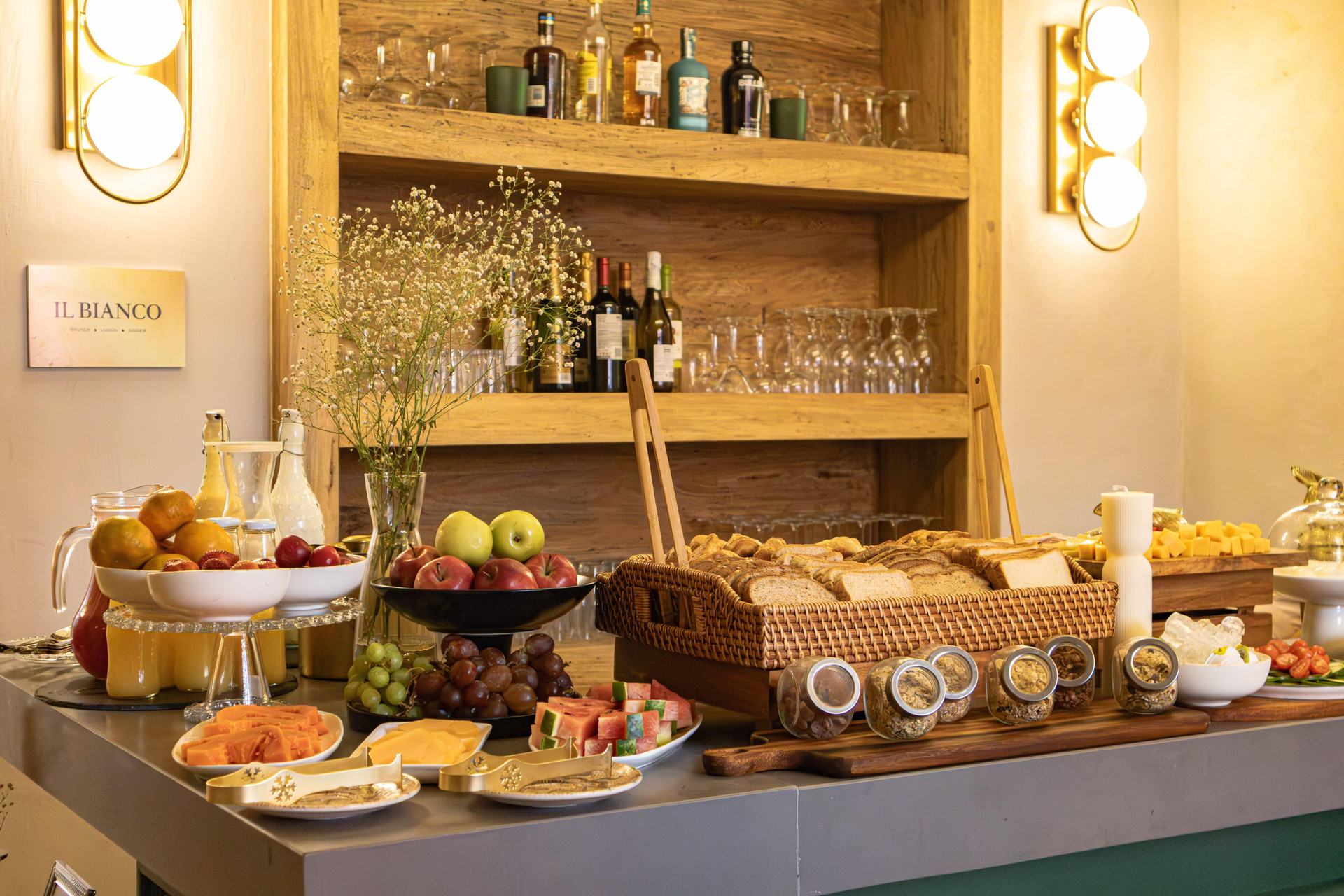 Área de desayuno Hotel Casa Bianca by Faranda Boutique