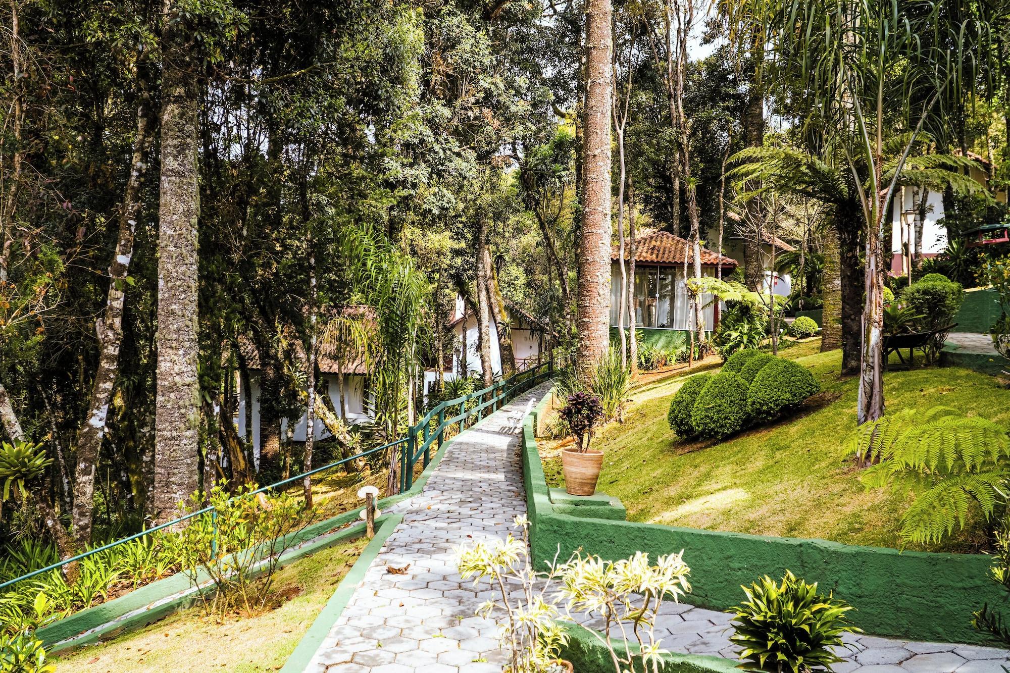 Vista Lobby VELINN Pousada Jardim da Mantiqueira