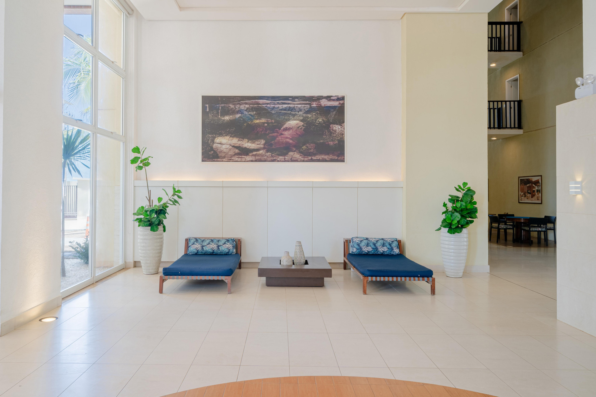 Vista Lobby Beach Park Acqua Resort