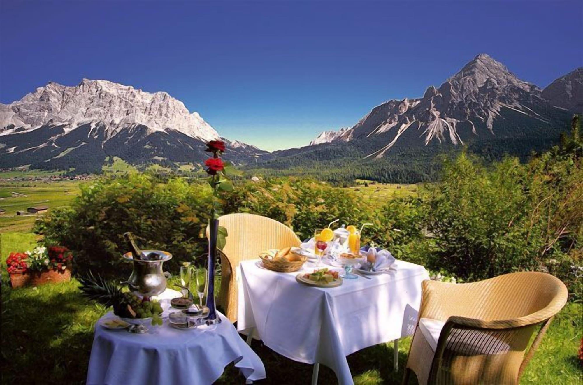 Vista Exterior Sporthotel Zugspitze