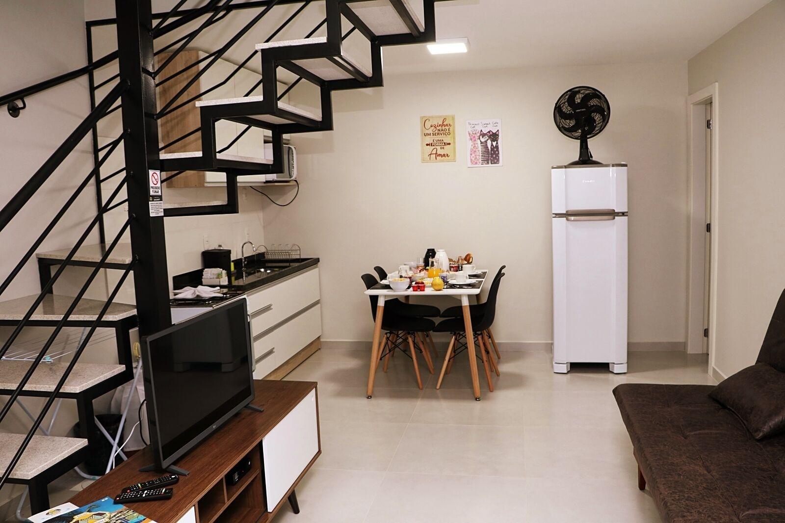 Equipamiento de Habitación Pousada Germânica