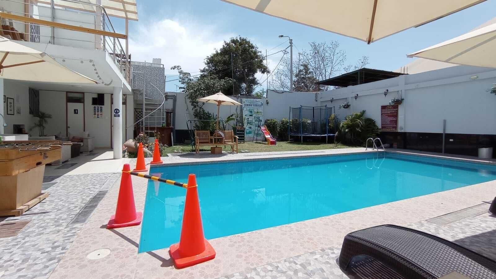 Vista Piscina Hotel Santa Maria Ica