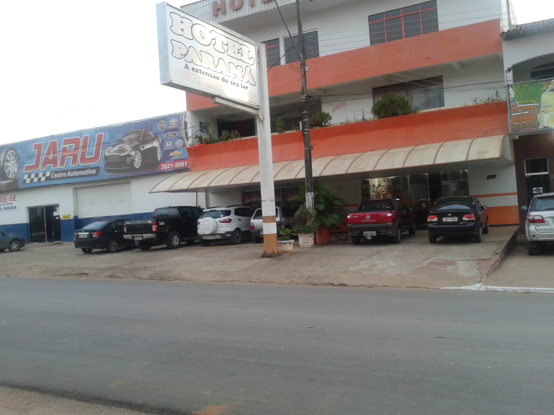 Vista Exterior Hotel Paraná