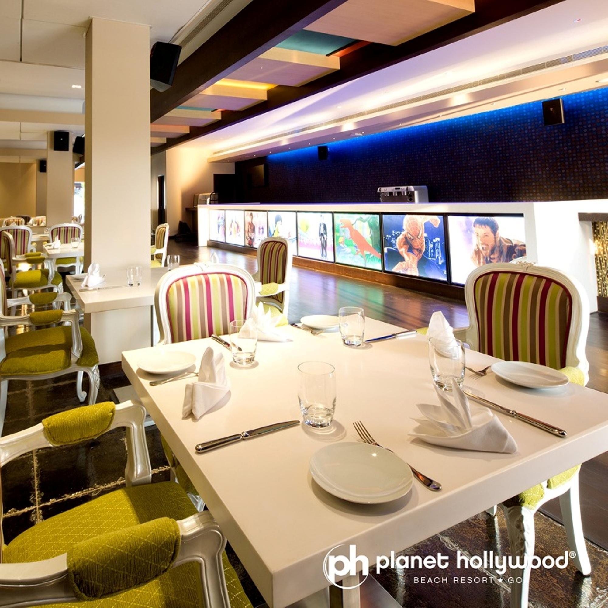 Restaurant Planet Hollywood Goa Beach Resort