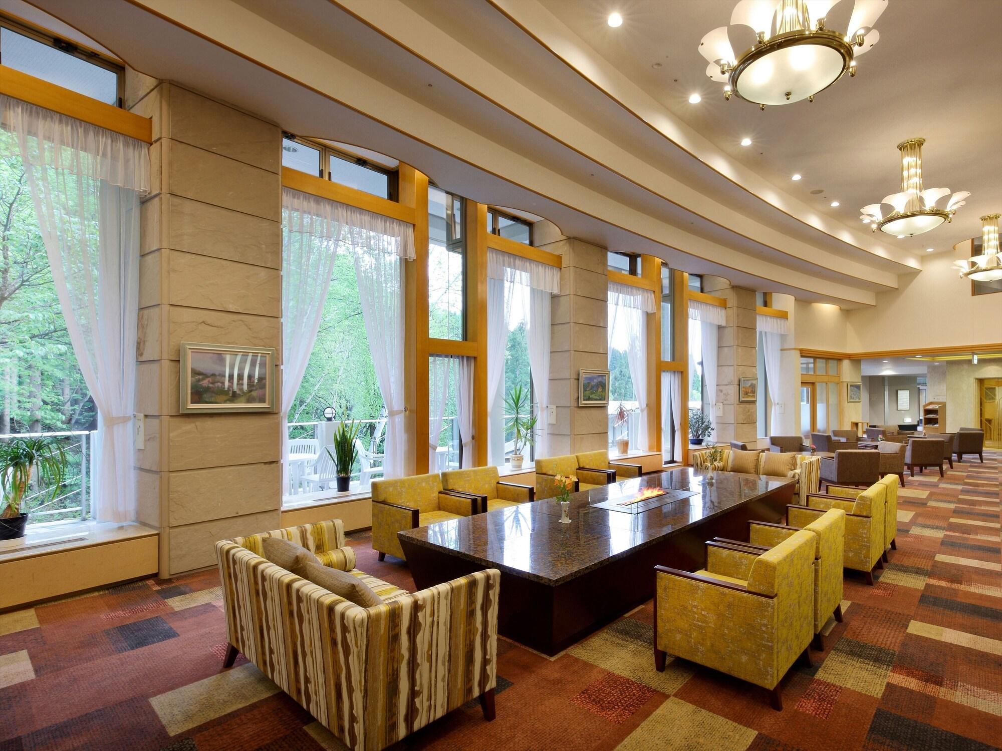 Vista Lobby Zao Onsen Zao Shiki No Hotel