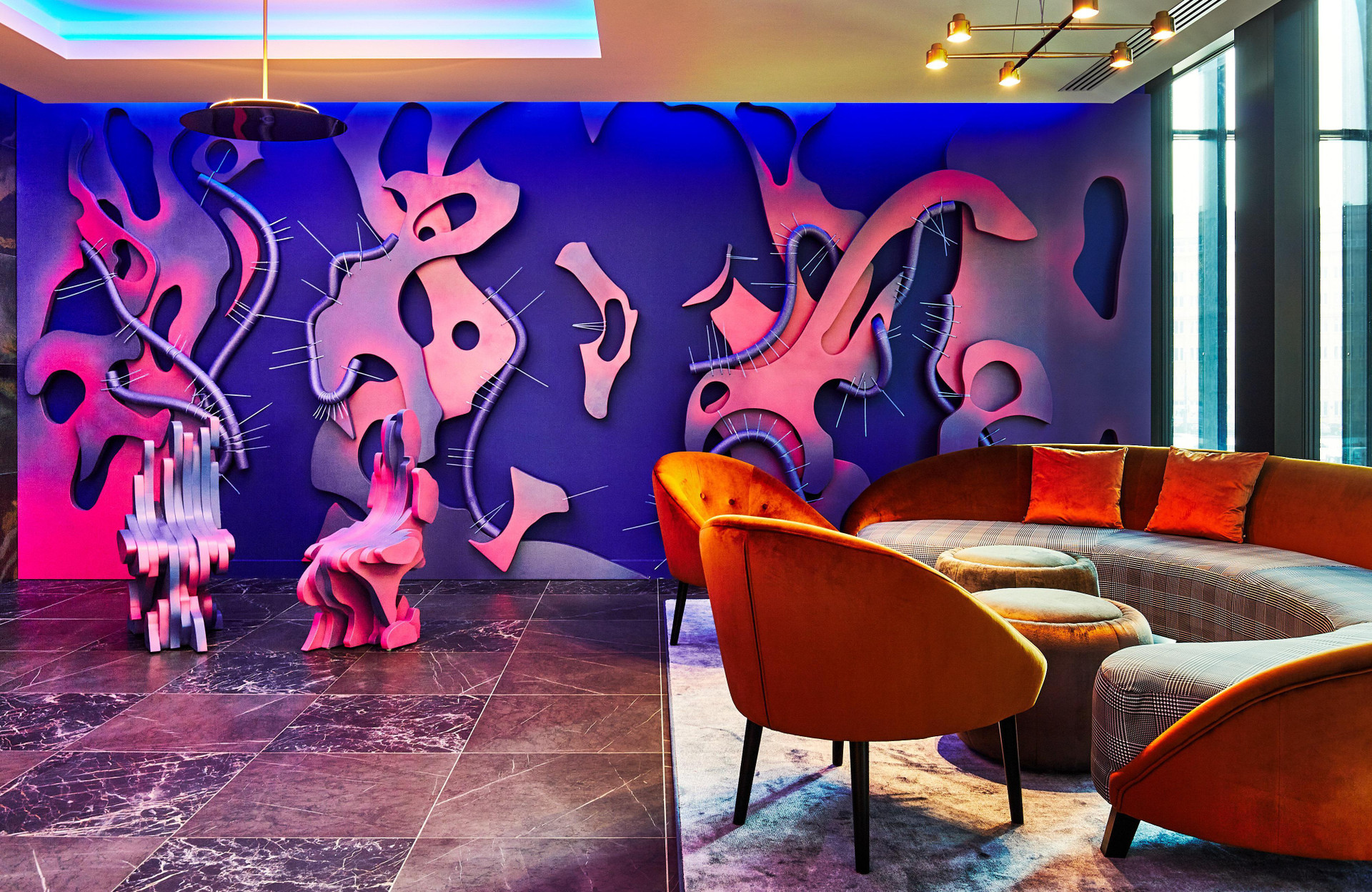 Bar/Salón NYX Hotel Warsaw by Leonardo Hotels