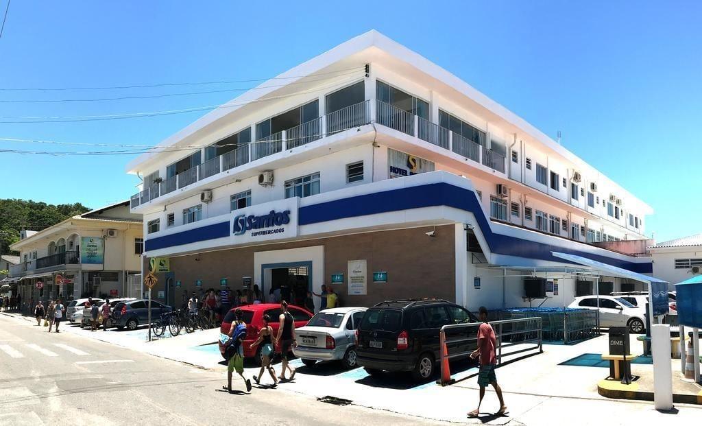 Vista Exterior Hotel Pousada Santos