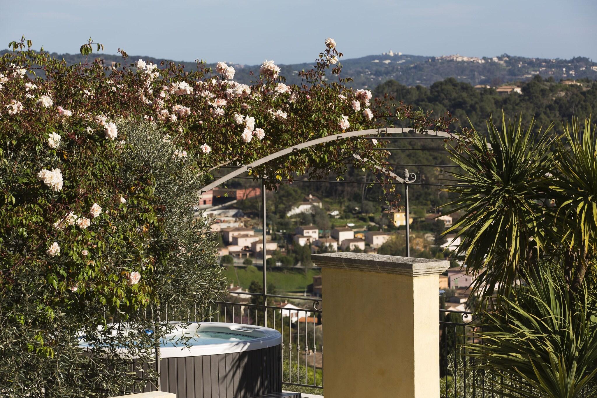 Vista Piscina La Bastide Saint Antoine