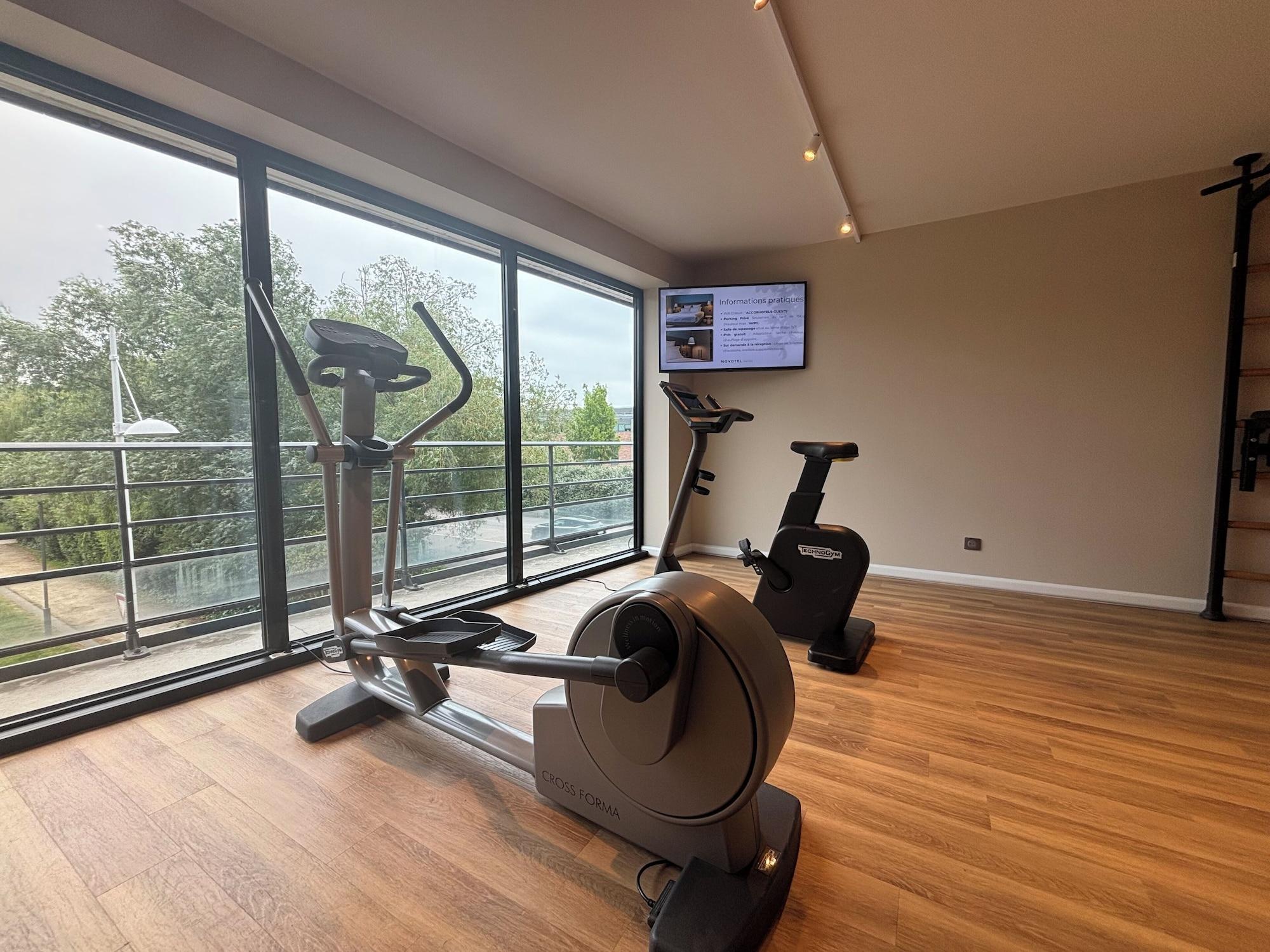 Gimnasio Novotel Suites Rouen Normandie