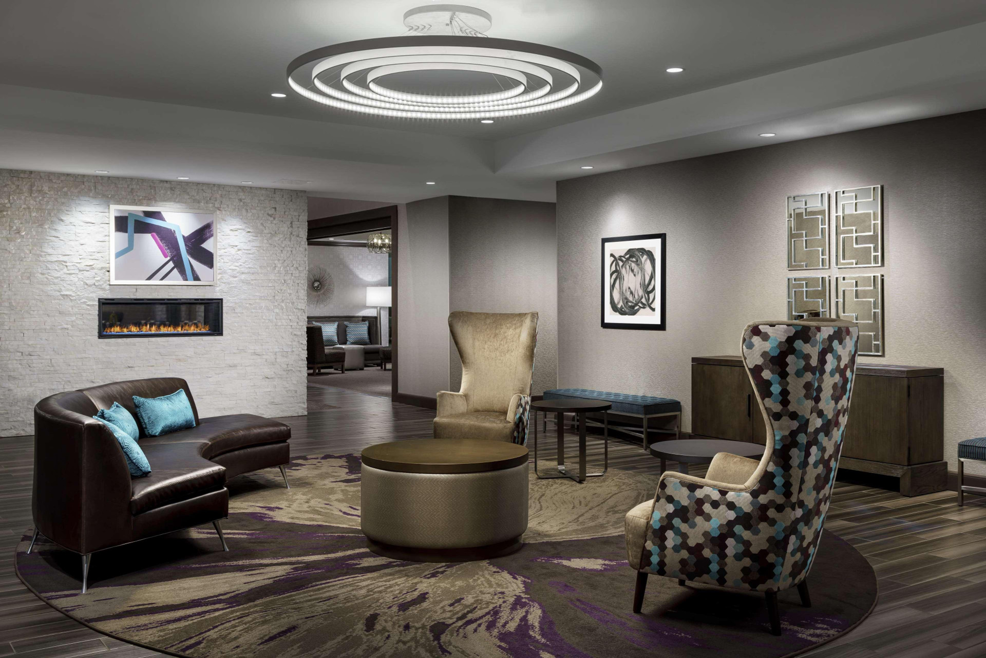 Vista Lobby Homewood Suites by Hilton San Jose Santa Clara