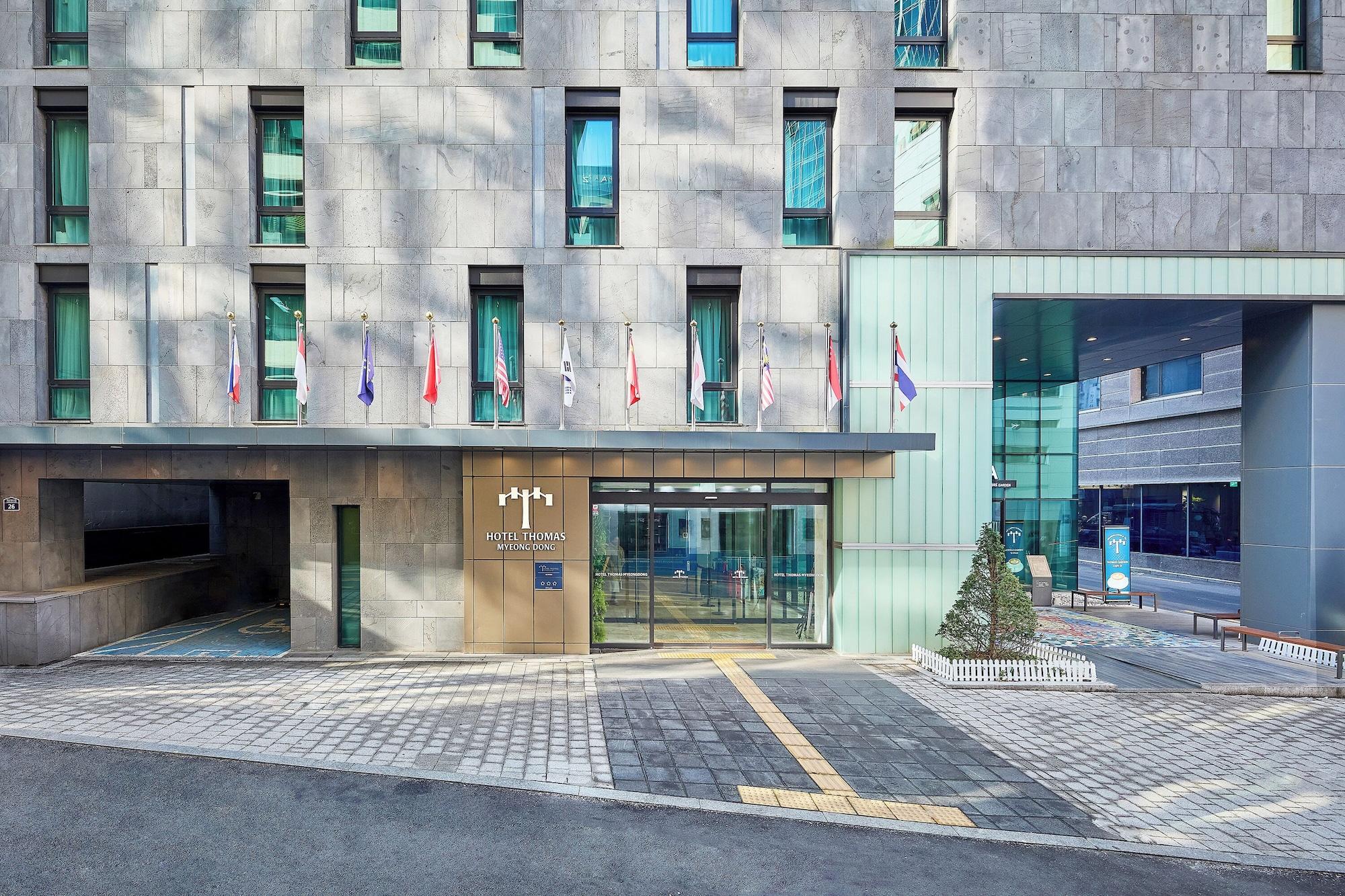 Vista Exterior Hotel Thomas Myeongdong