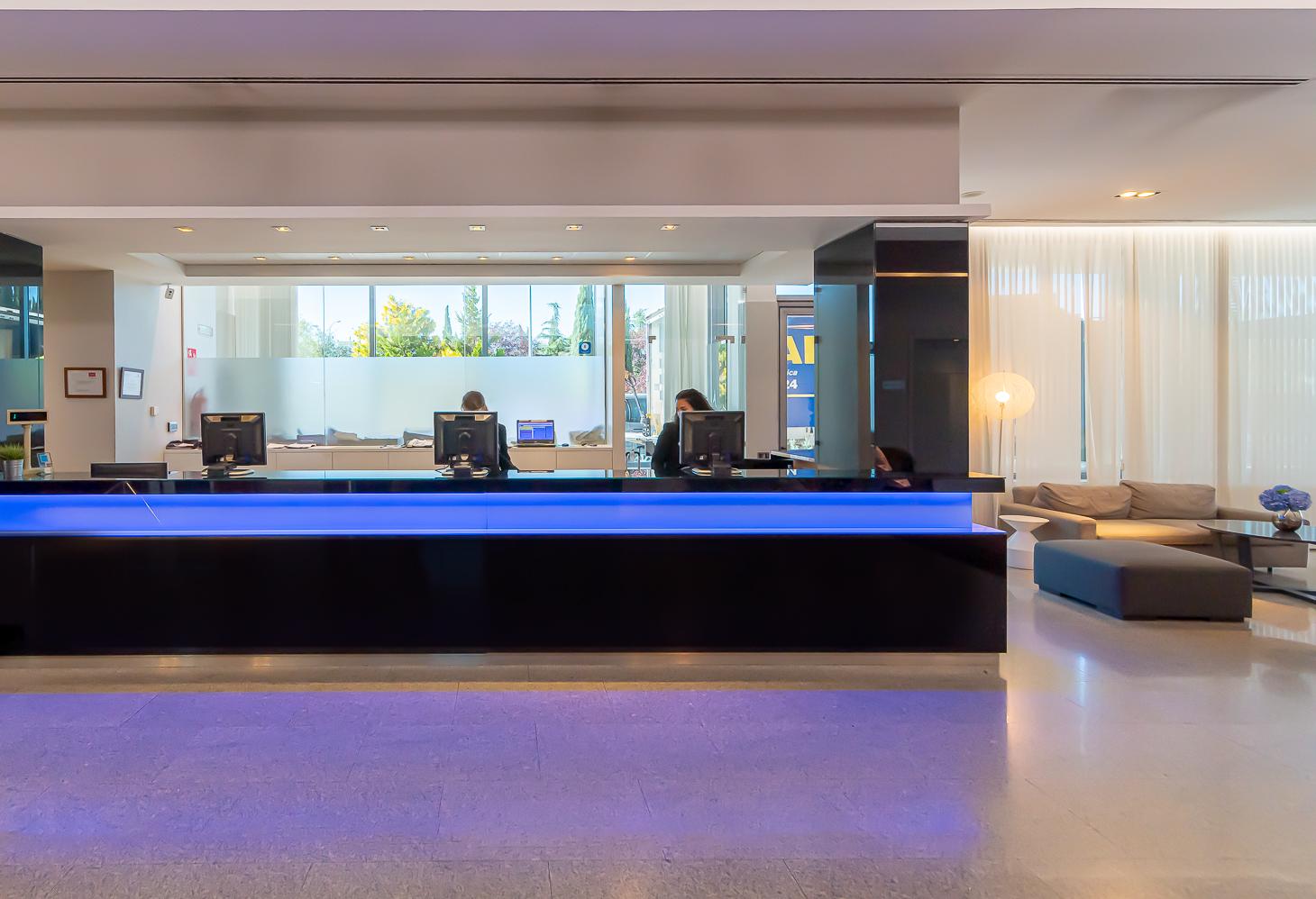 Vista Lobby Amura Alcobendas Hotel