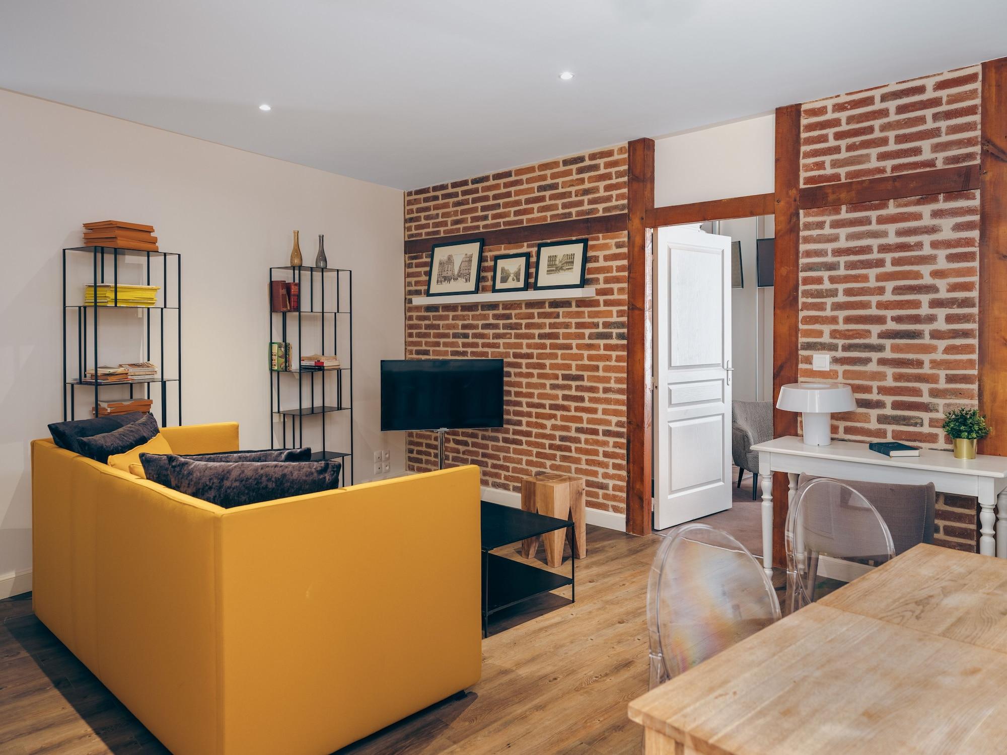Comodidades del Alojamiento Le Nemours - Appartements Parcheminerie