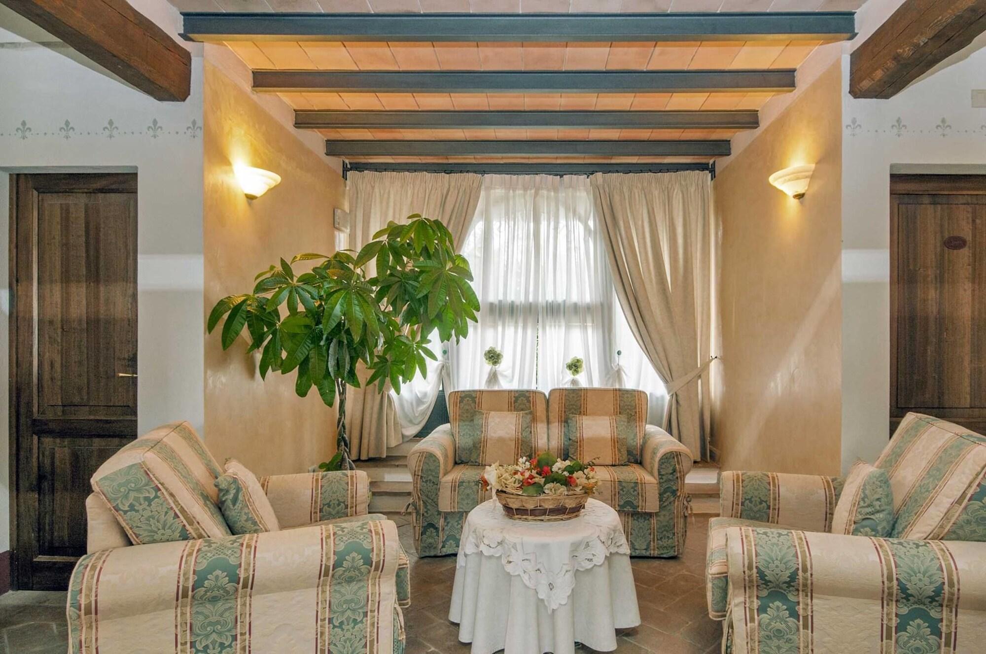 Vista Lobby Castello di Spedaletto