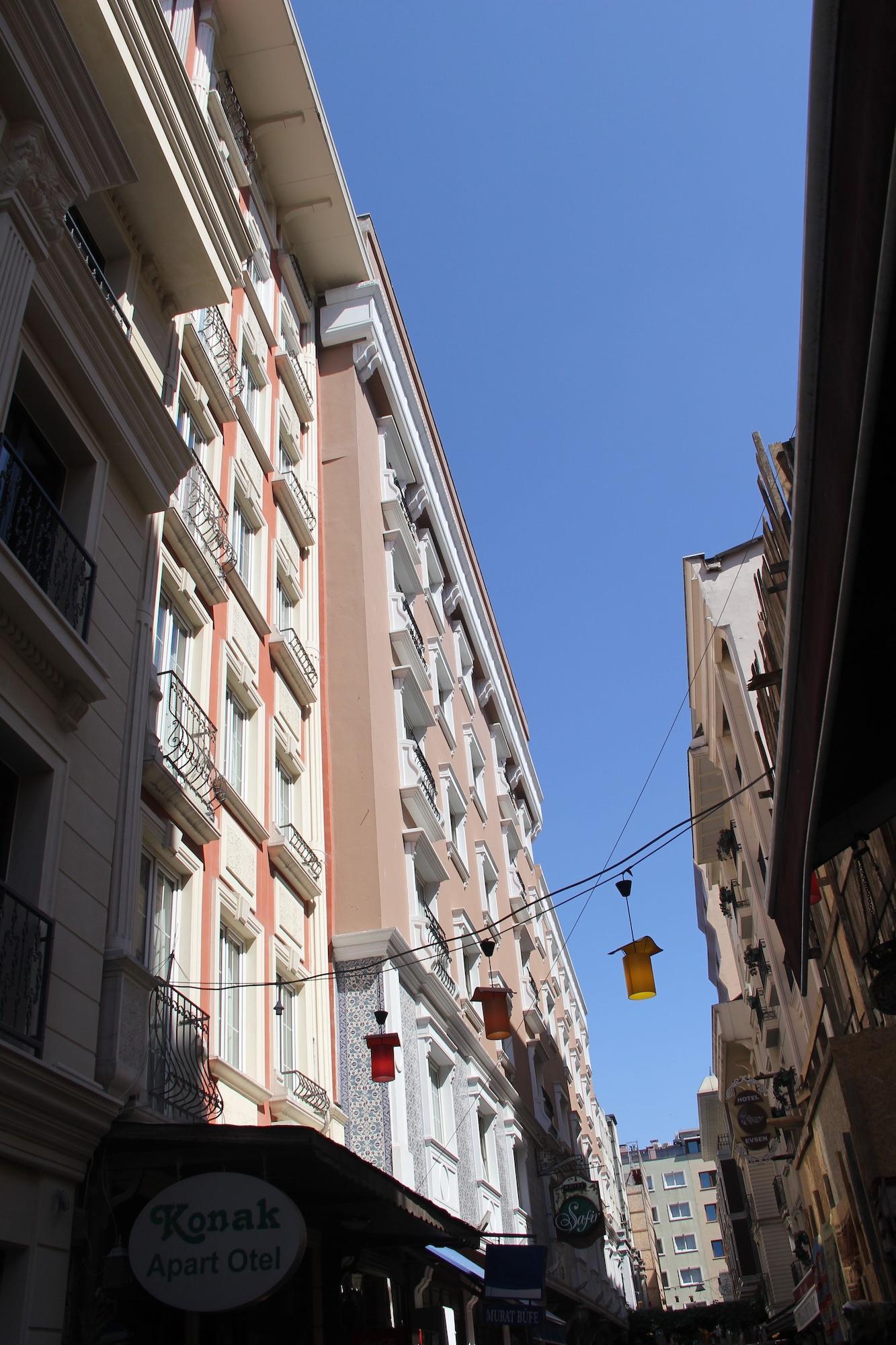 Vista Exterior Konak Apart Hotel