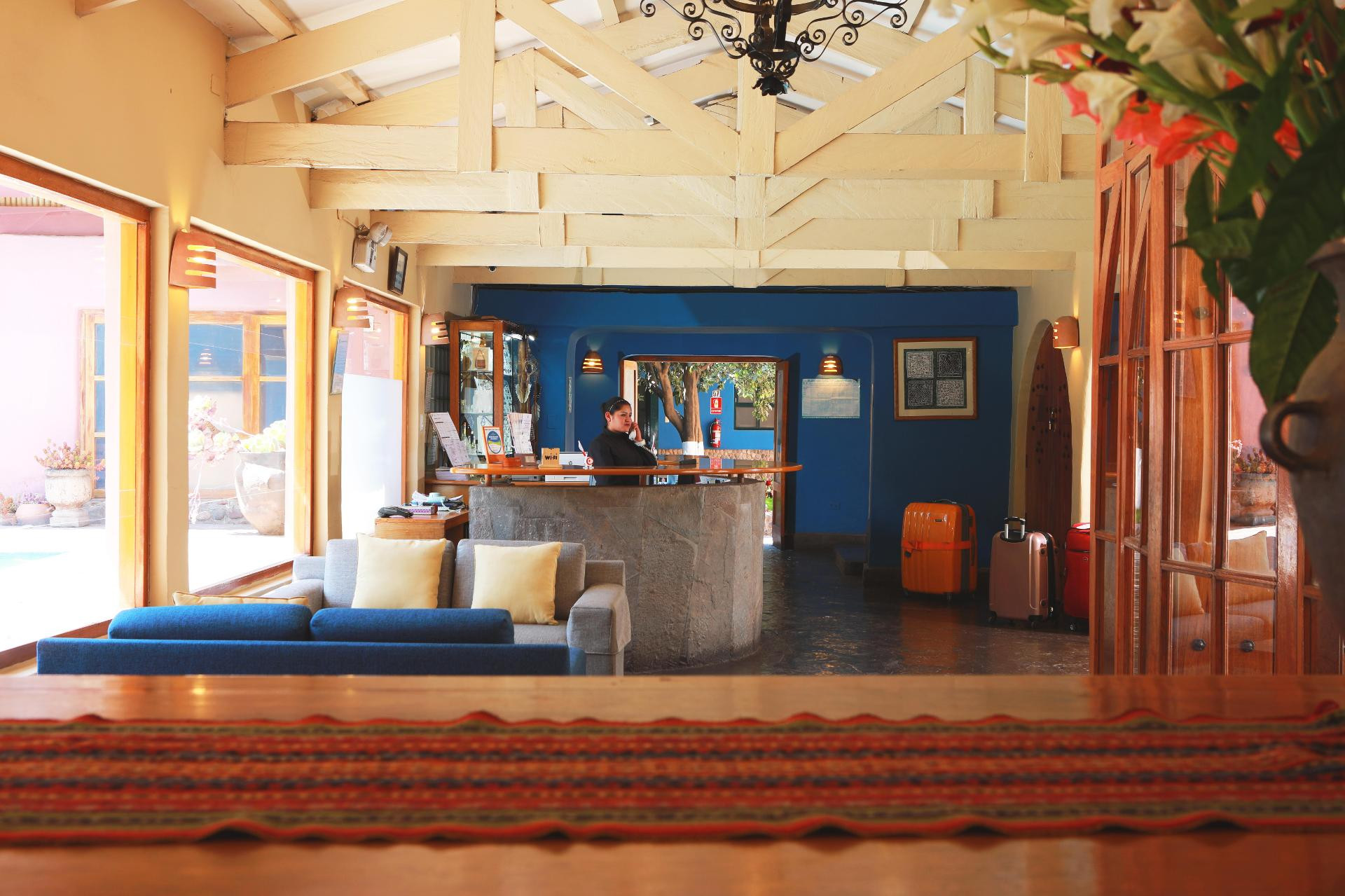 Vista Lobby San Agustin Urubamba & Spa