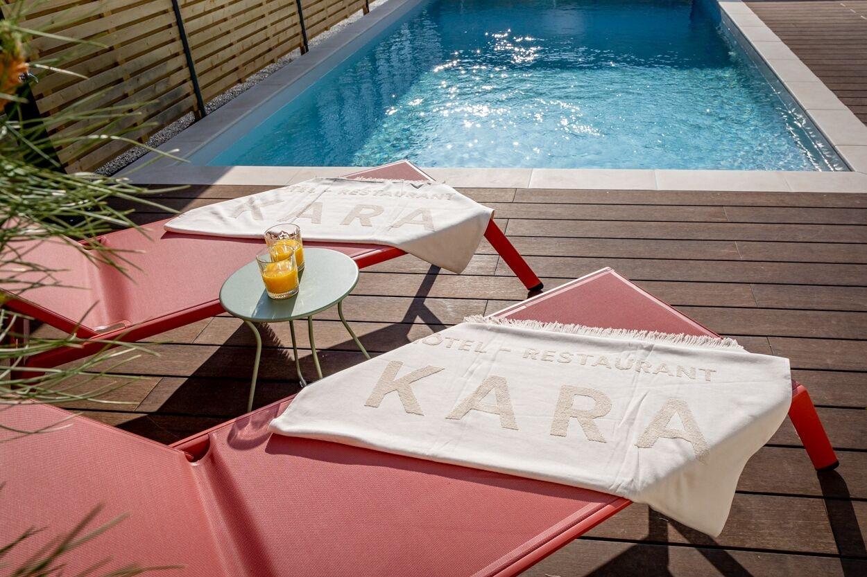 Vista Piscina Brit Hotel Kara Sainte-Anne-d'Auray