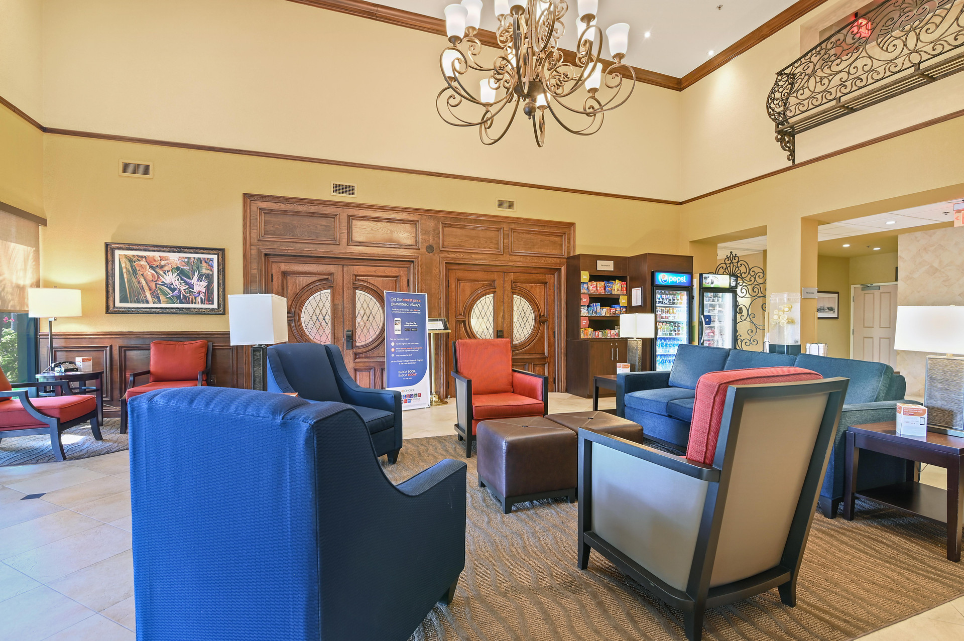 Vista Lobby Comfort Suites Miami - Kendall