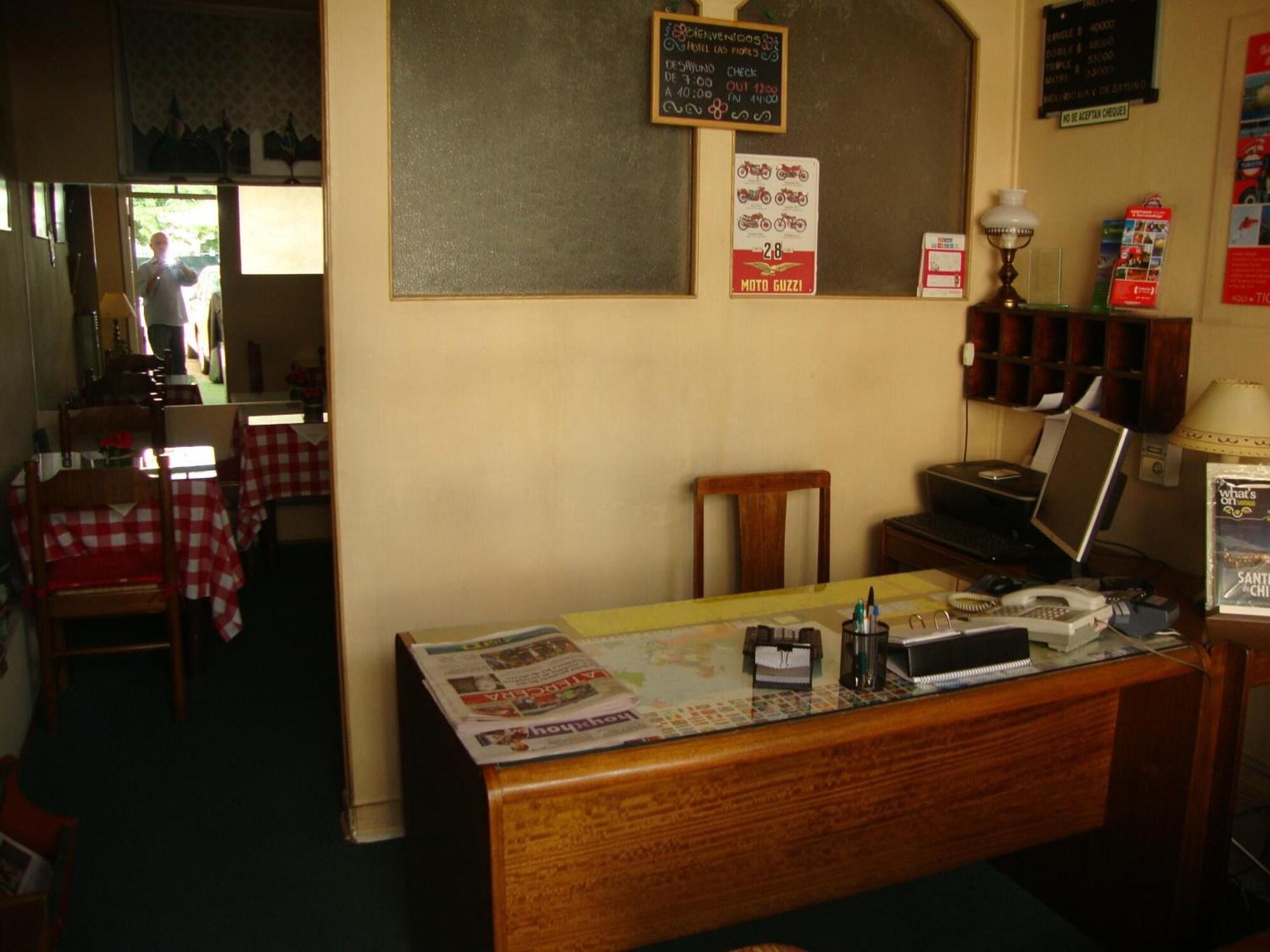 Vista Lobby Hotel Las Flores