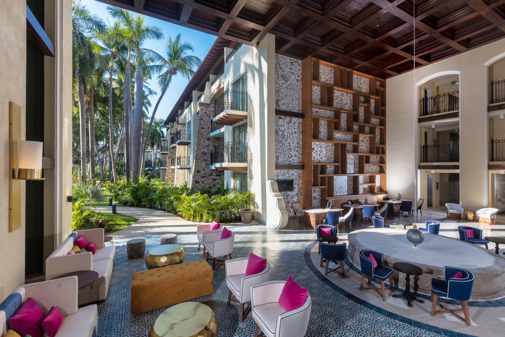 Vista Lobby The Hacienda at Krystal Grand Puerto Vallarta
