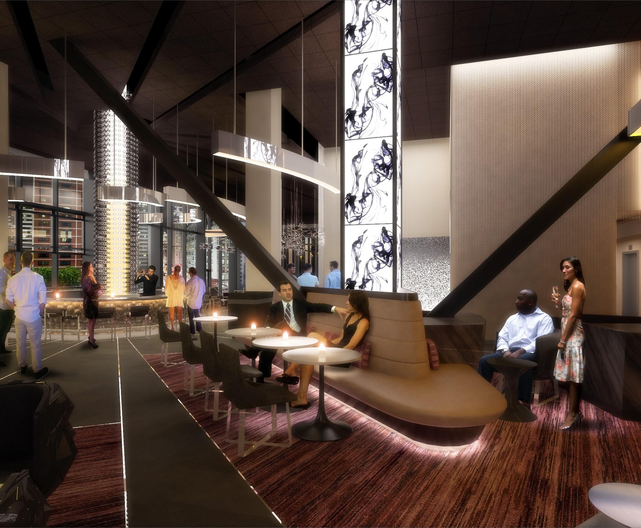 Vista Lobby M Social Hotel New York Times Square