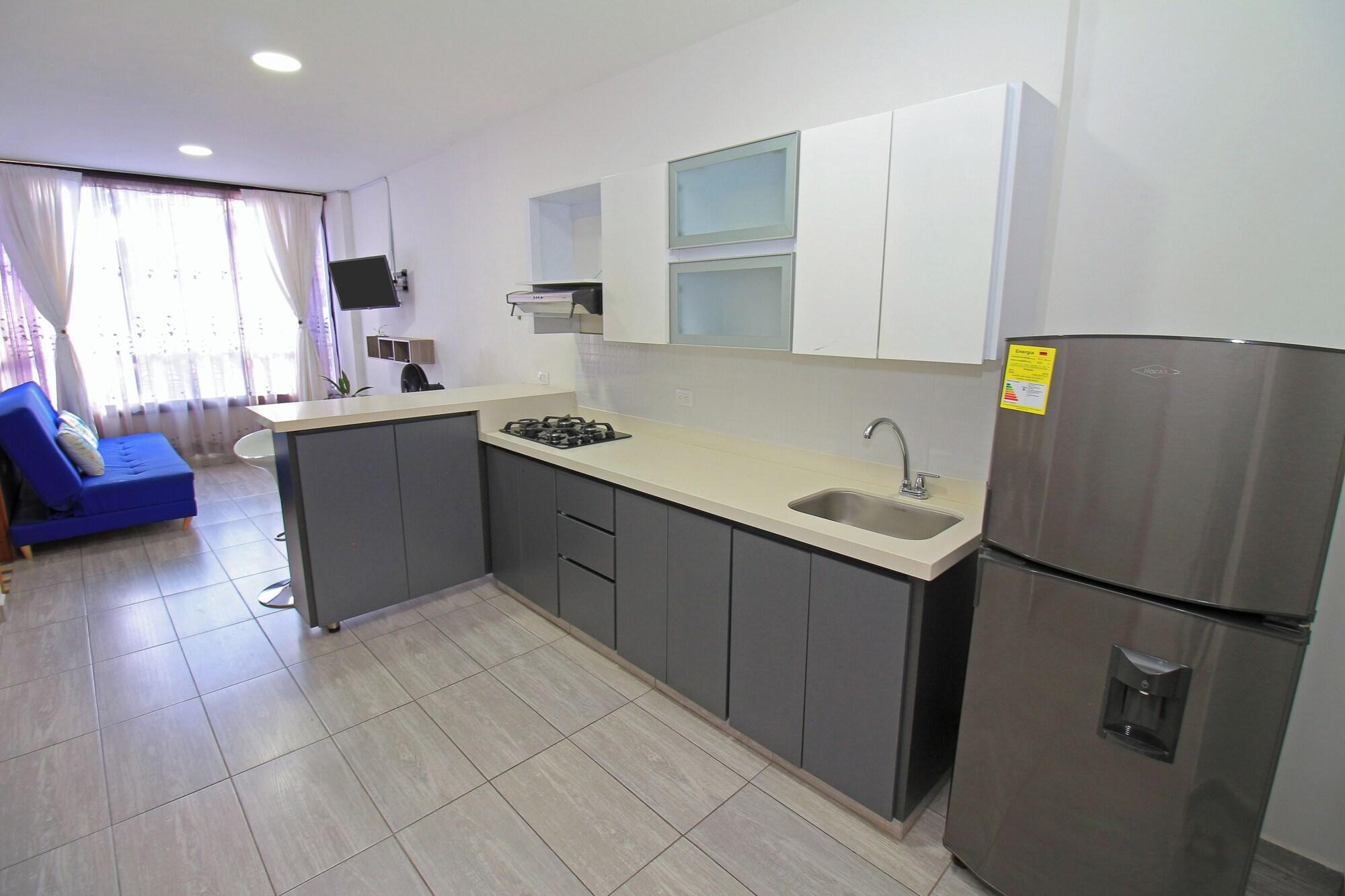 Equipamiento de Habitación Apartahotel La Villa Santa Fe de Ant.