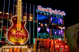 Actividad - Hard Rock Cafe Las Vegas, Acoustic Rock Menu