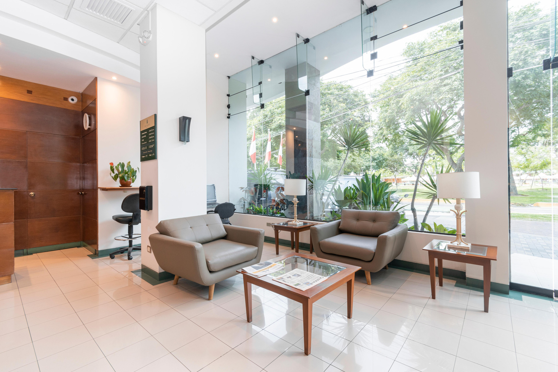Vista Lobby Del Prado Hotel