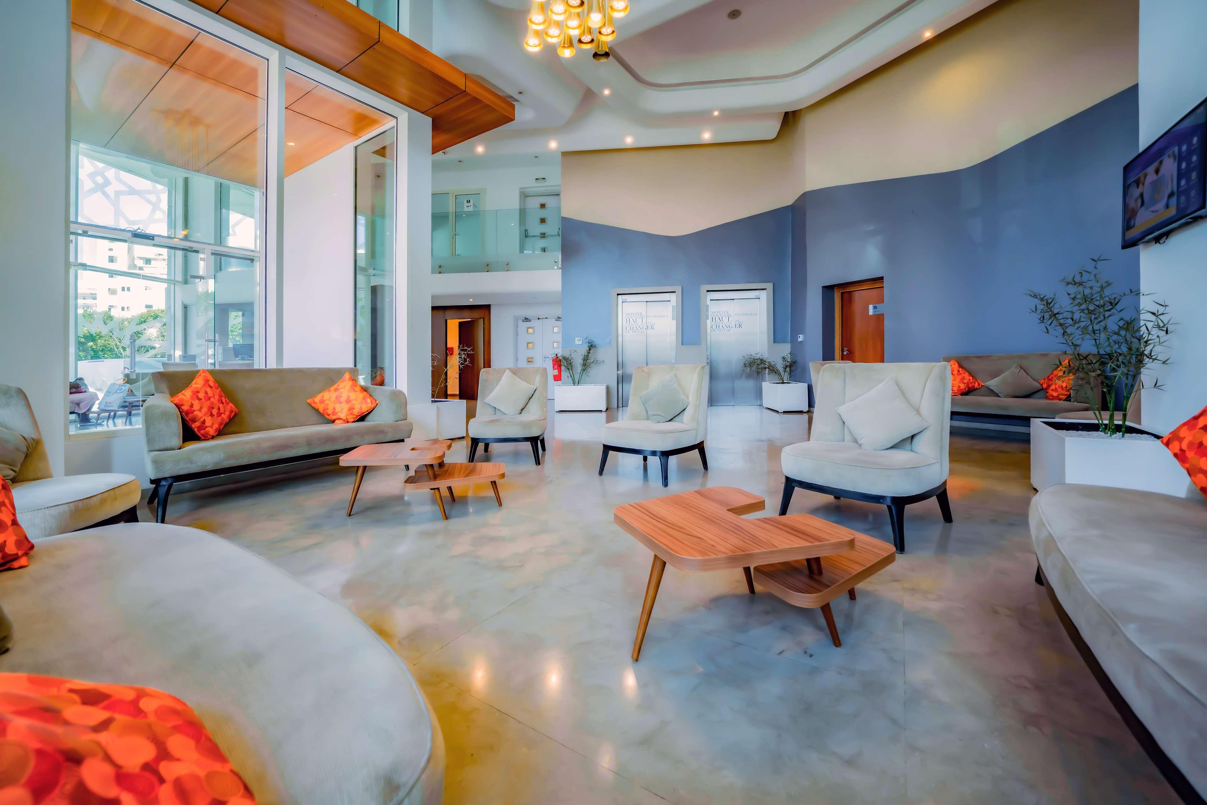 Vista Lobby Kyriad Résidence Casablanca Centre Ville