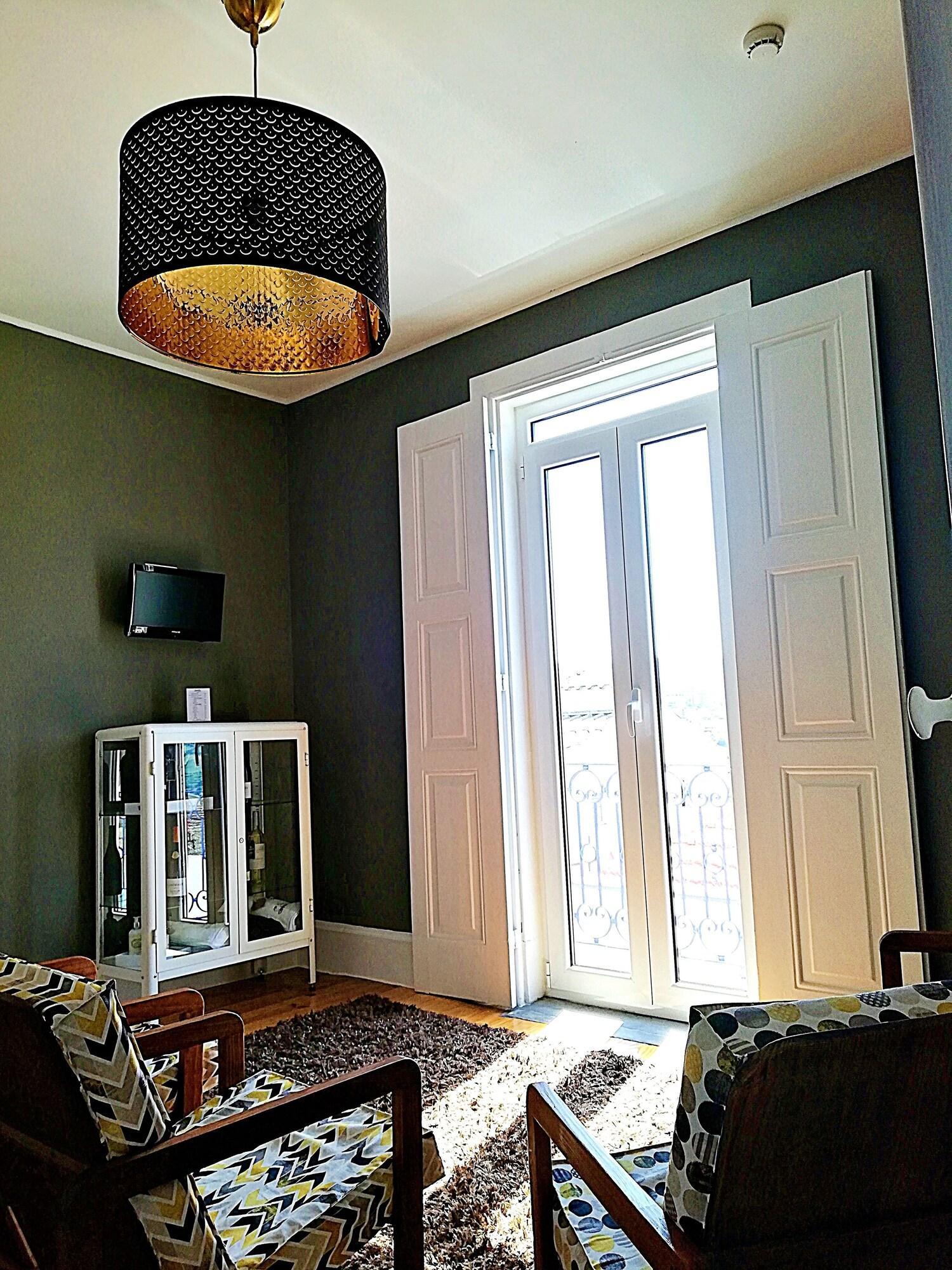 Vista Lobby Casa do Salgueiral Douro