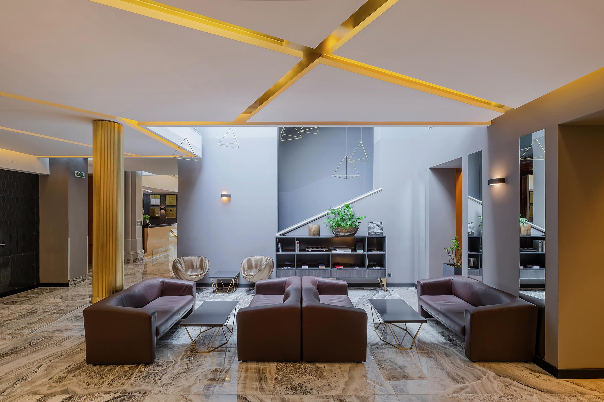 Vista Lobby Hotel Museum Budapest