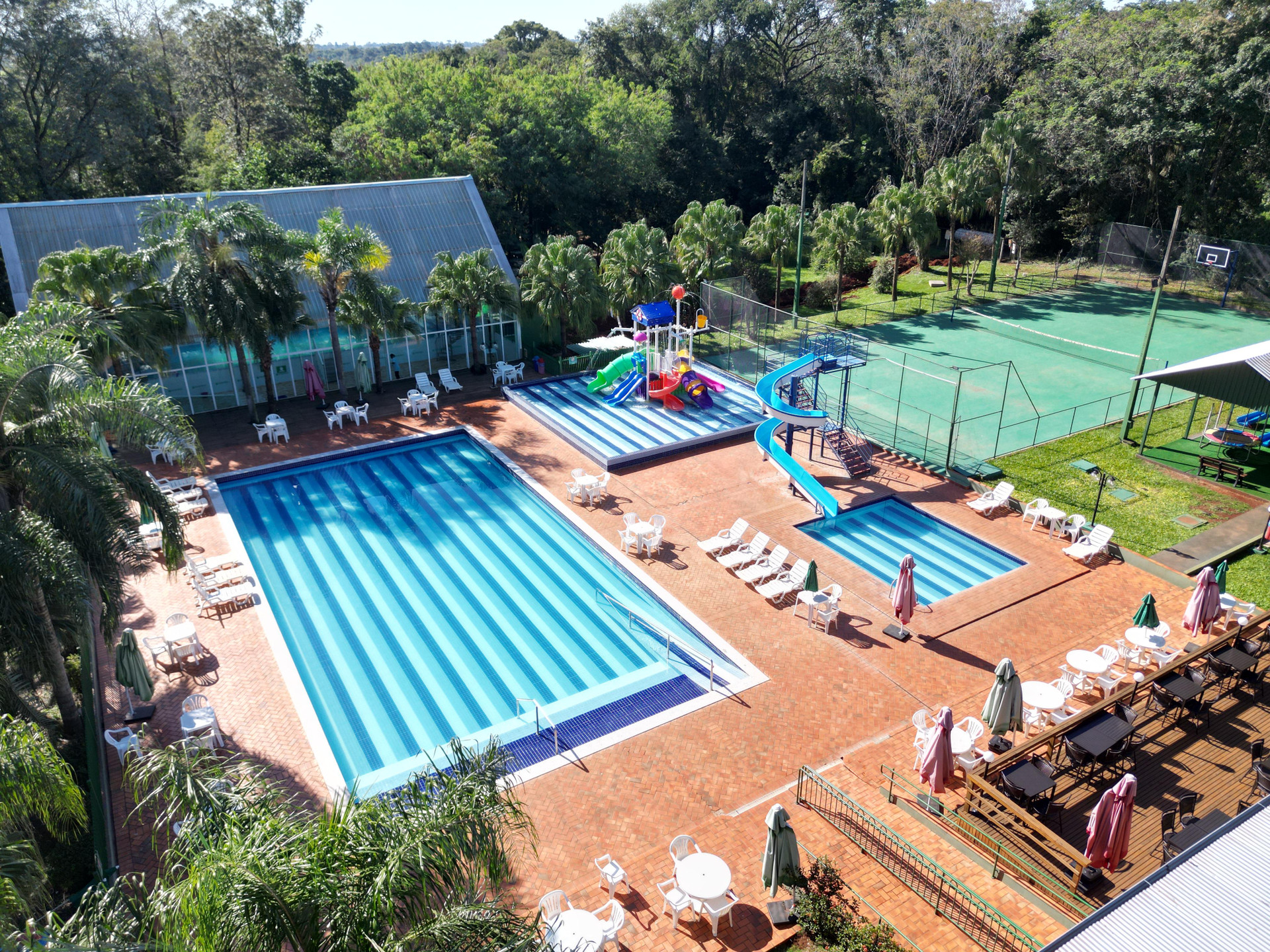 Vista Piscina Hotel Nacional Inn Foz do Iguaçu
