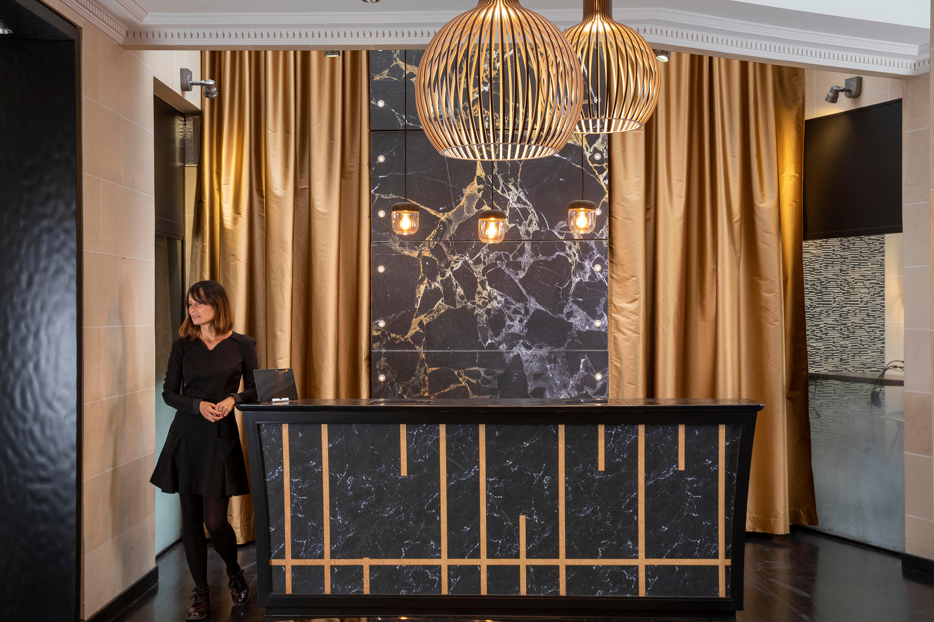 Vista Lobby Hotel Elysees Regencia