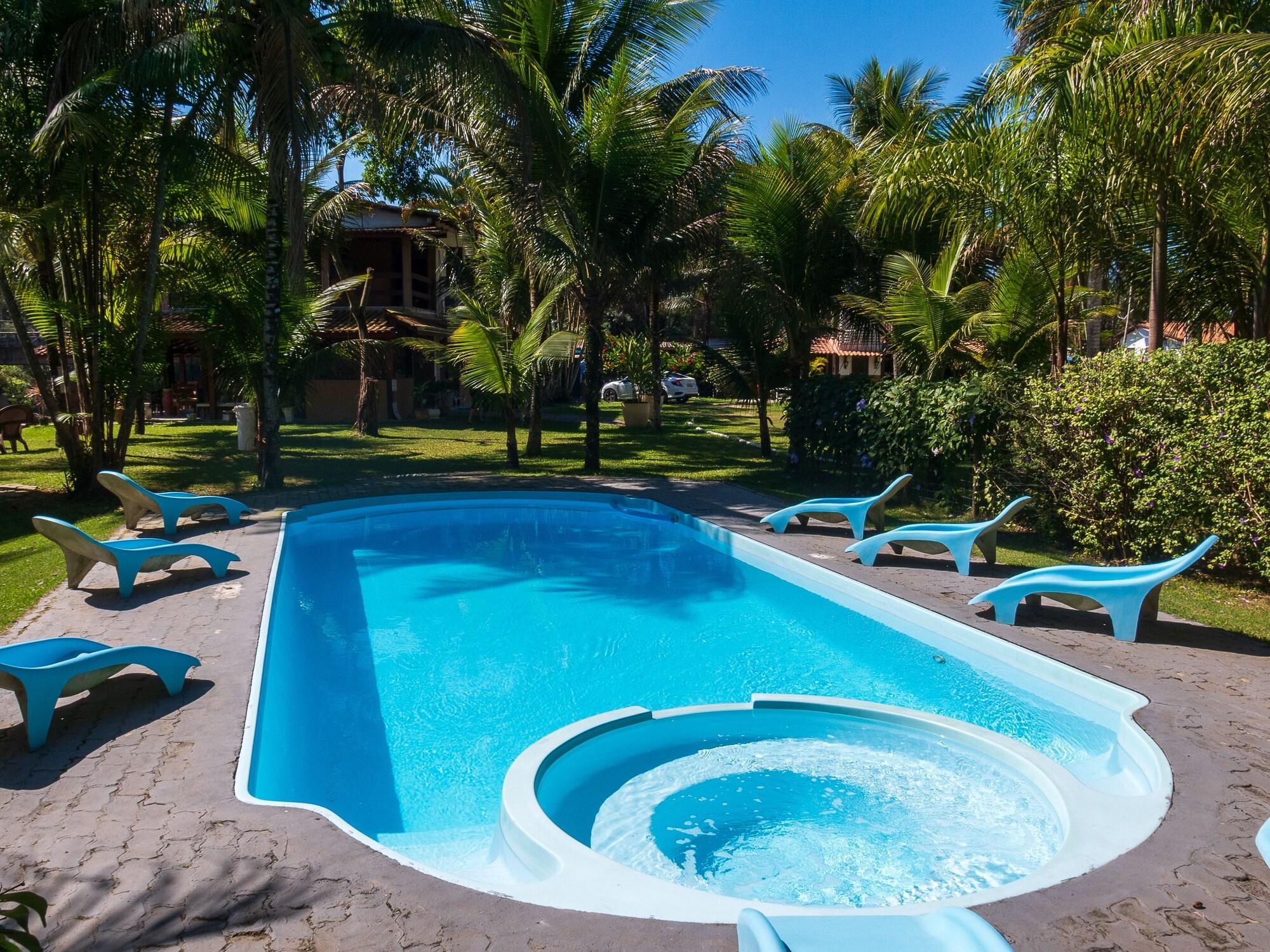 Vista Piscina Pousada Rio Paraty