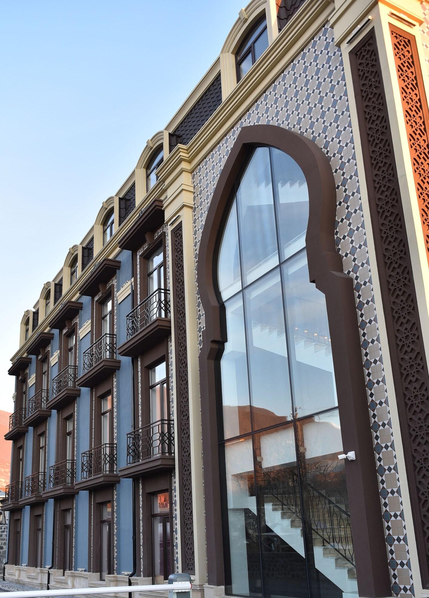 Vista Exterior Macara Sheki City Hotel