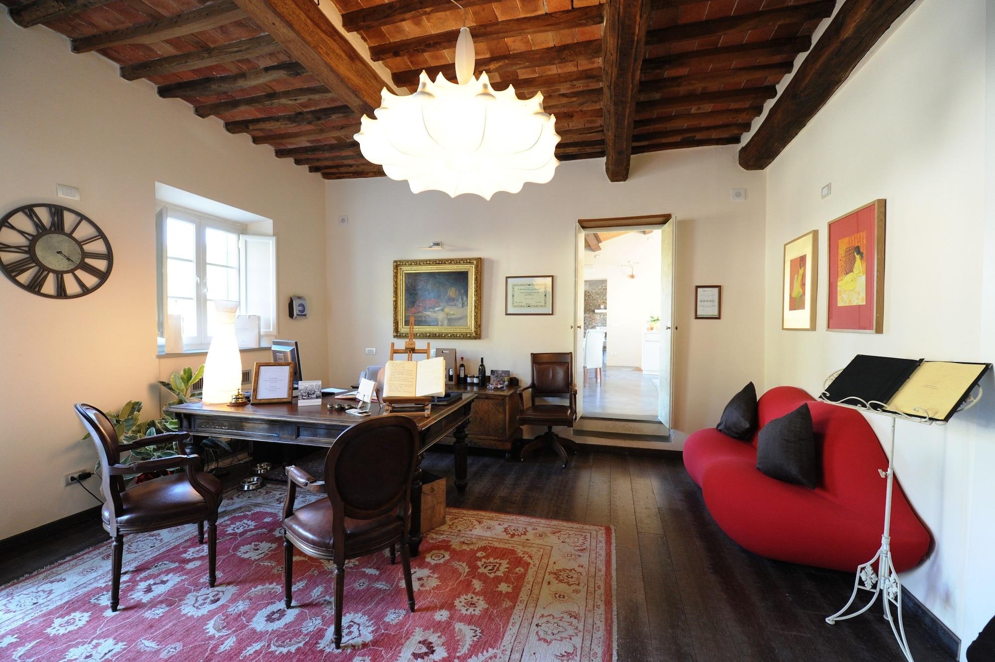 Vista Lobby Tenuta San Pietro Hotel & Restaurant