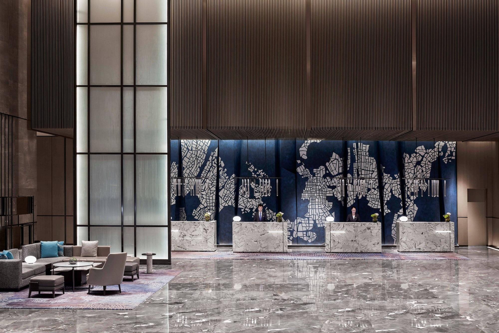 Vista Lobby Wuhan Marriott Hotel Optics Valley