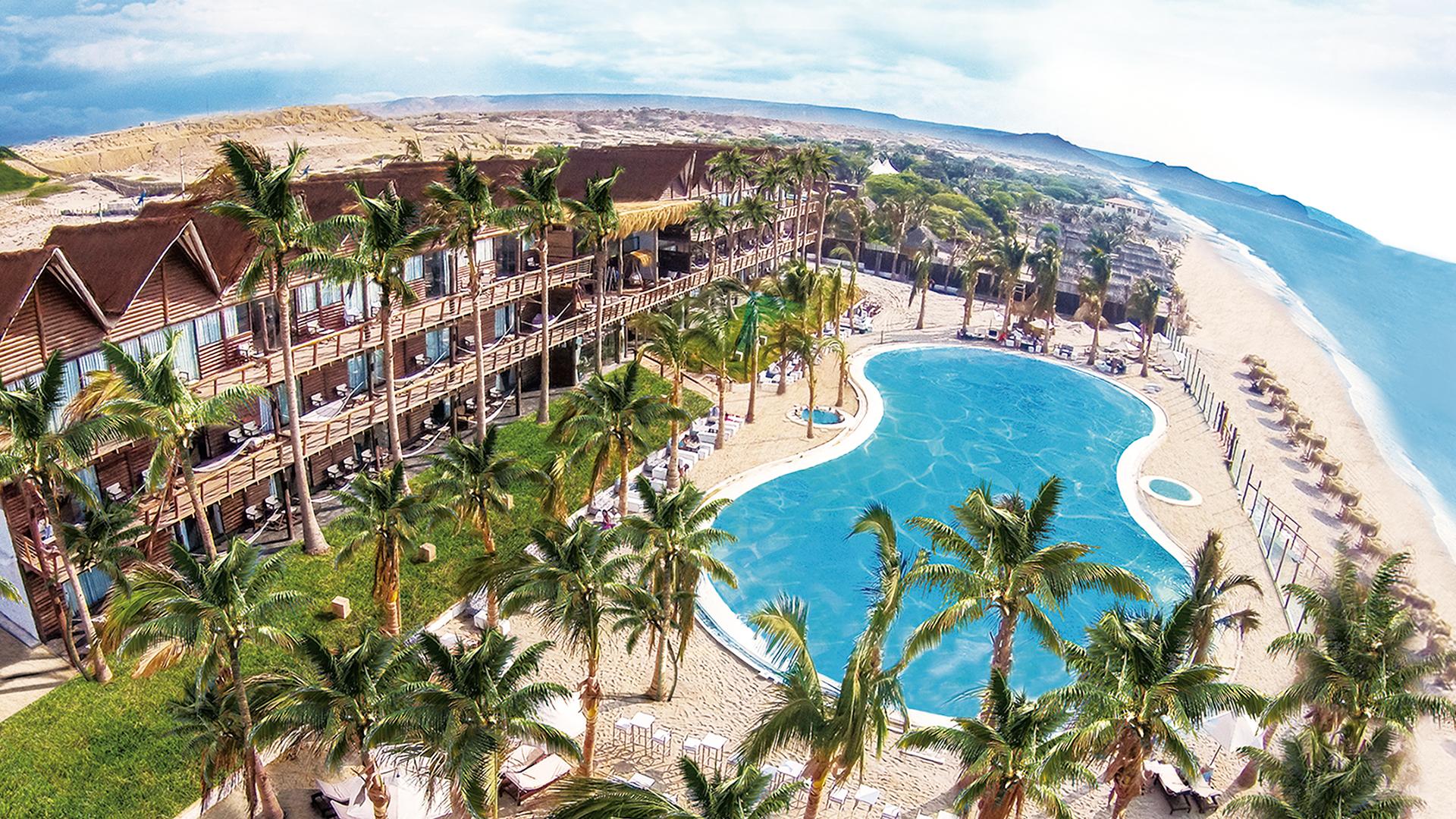 Vista Exterior Hotel Rustica Vichayito