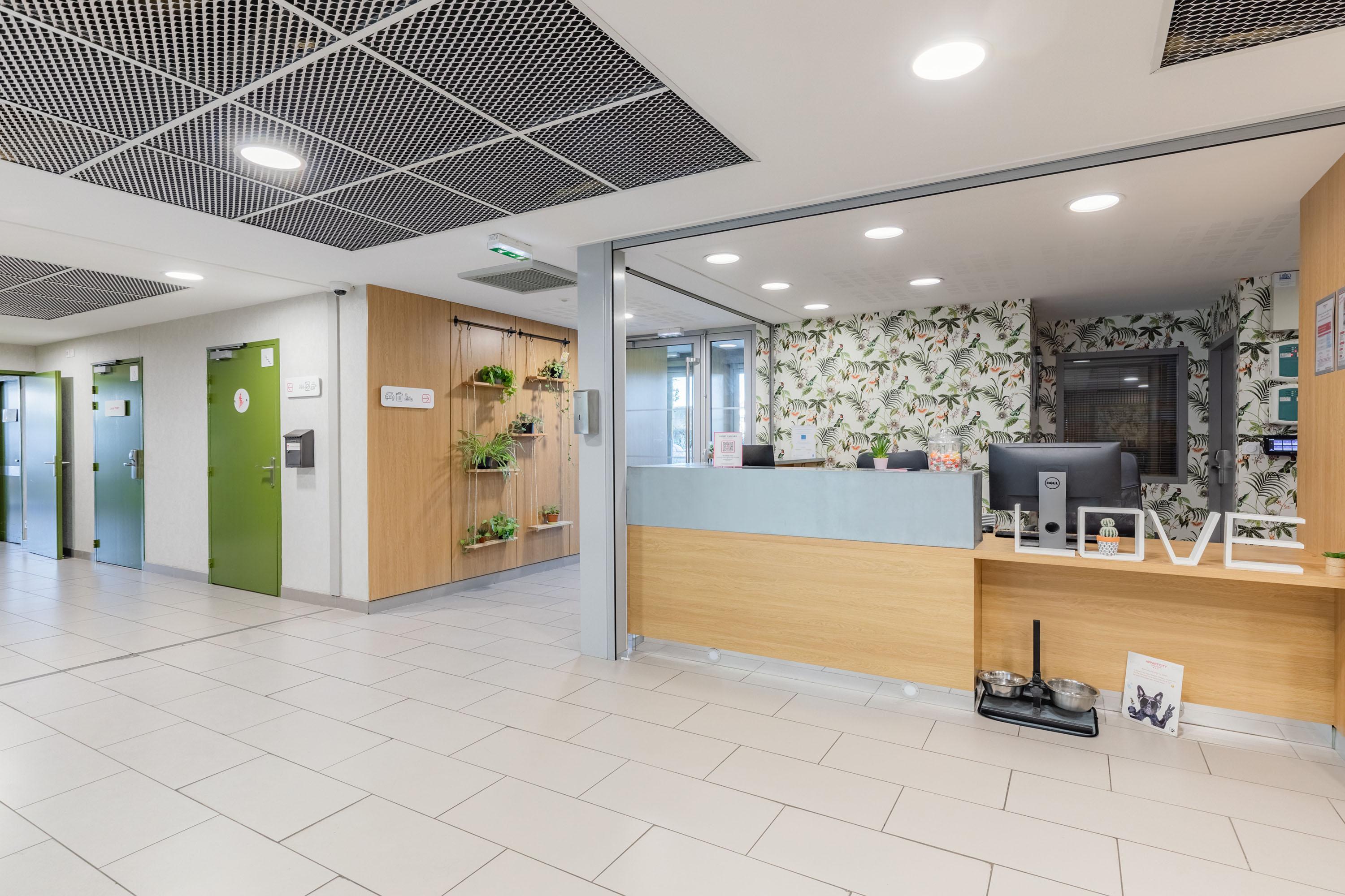 Vista Lobby Appart'City Confort Saint-Nazaire Océan