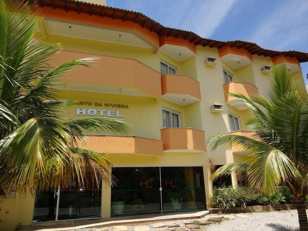Vista da fachada Hotel Canto da Riviera