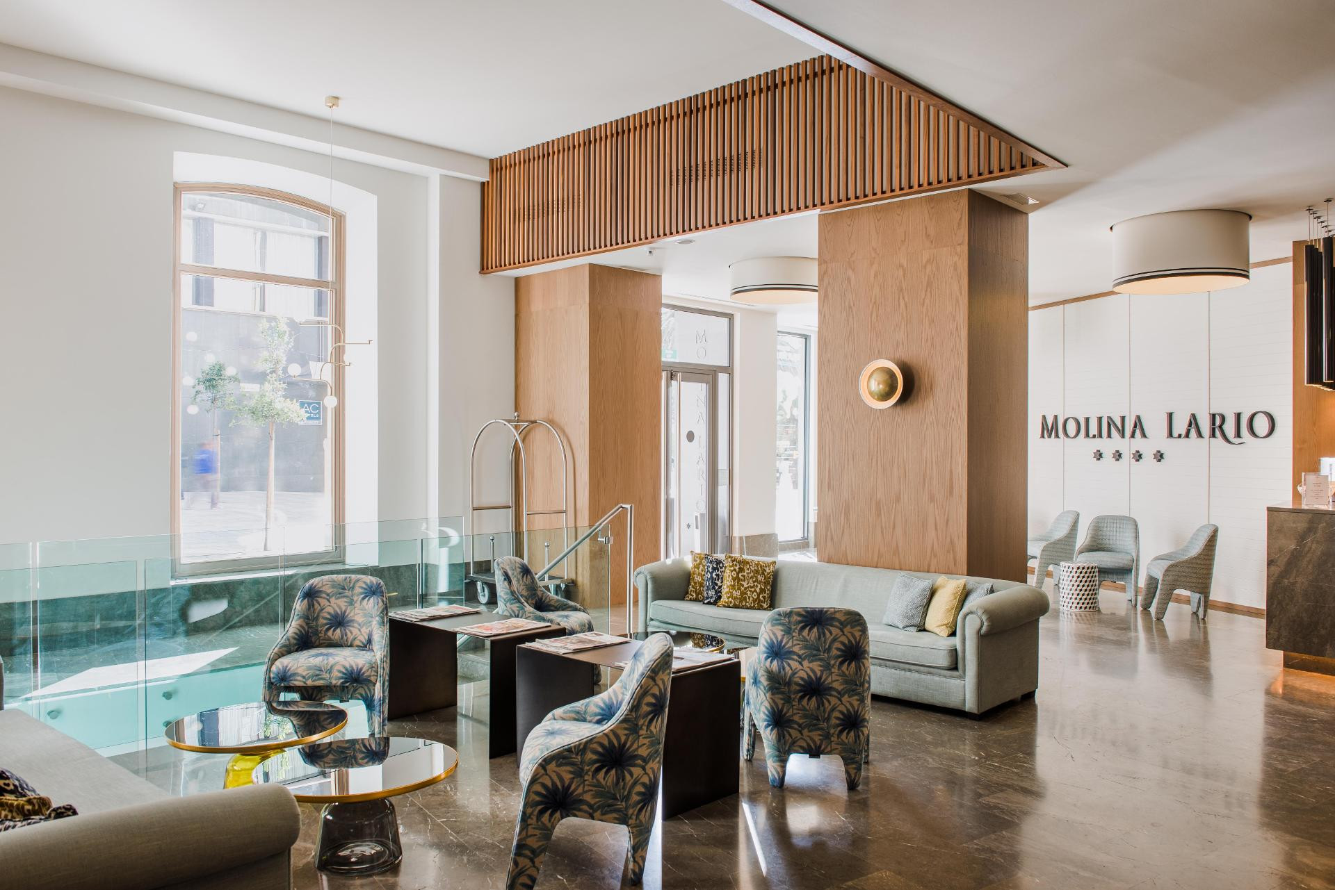 Vista Lobby Molina Lario Hotel