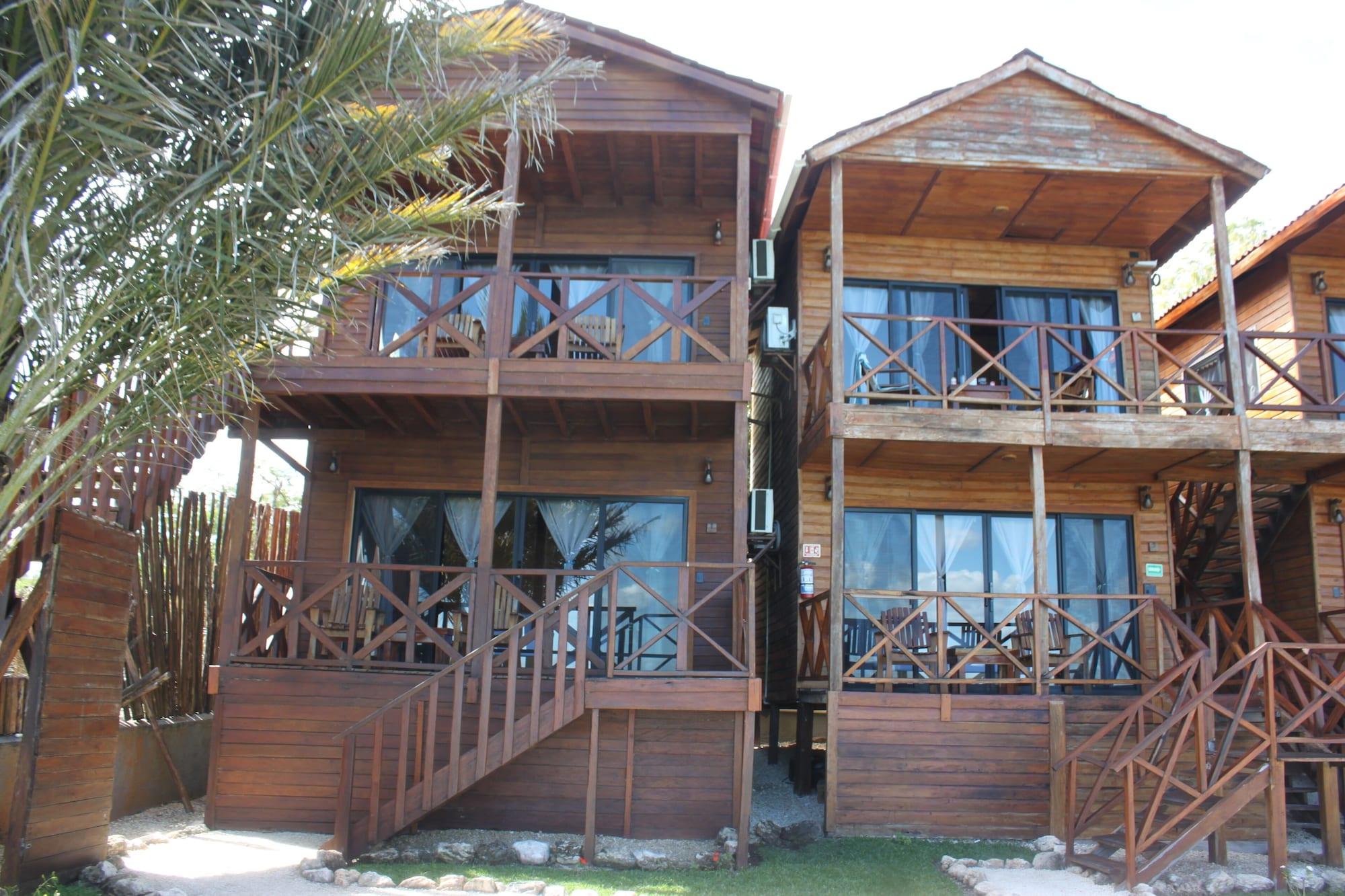 Vista Exterior Hotel Blue Caribe Bacalar Lagoon Front