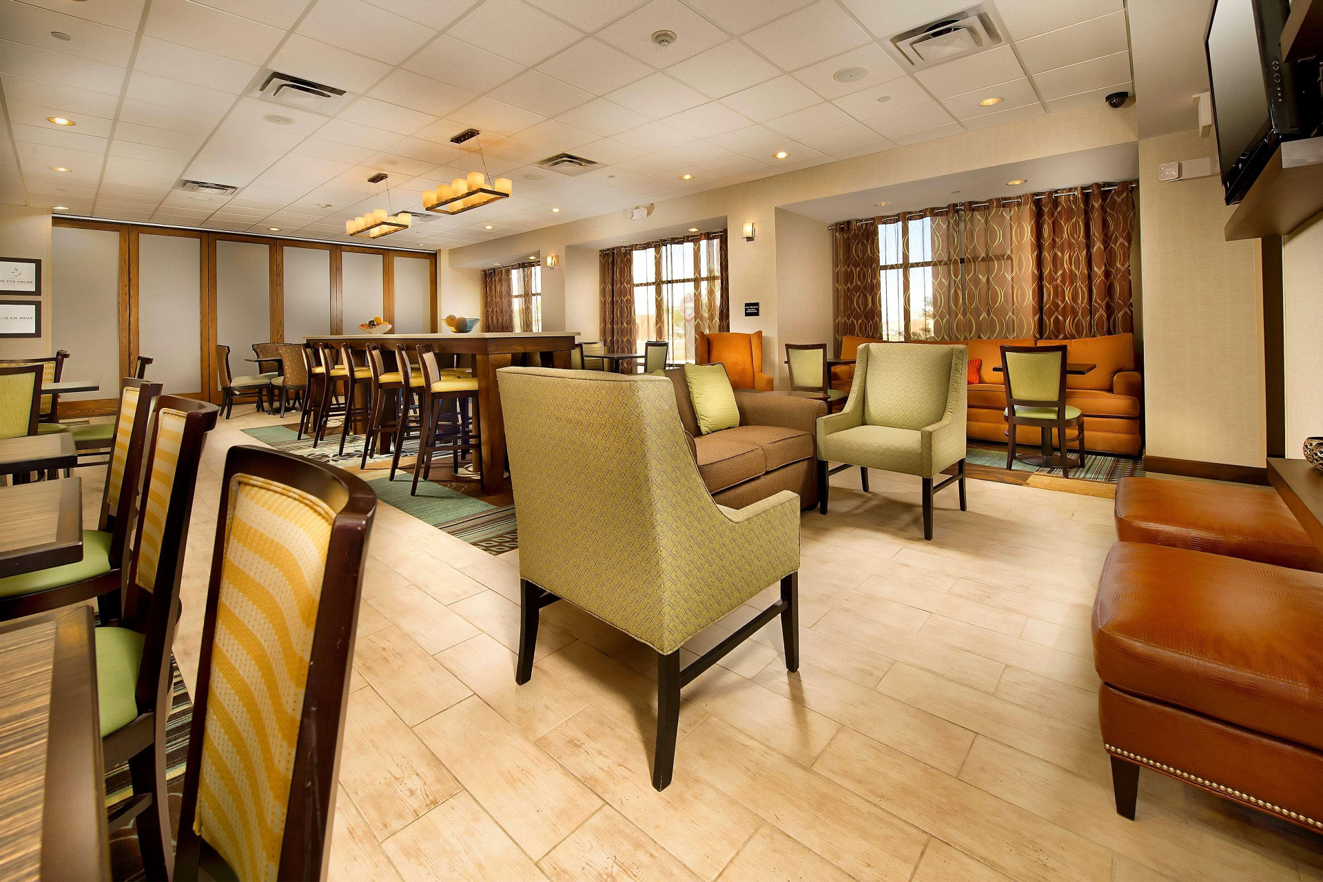 Vista Lobby Hampton Inn Pampa