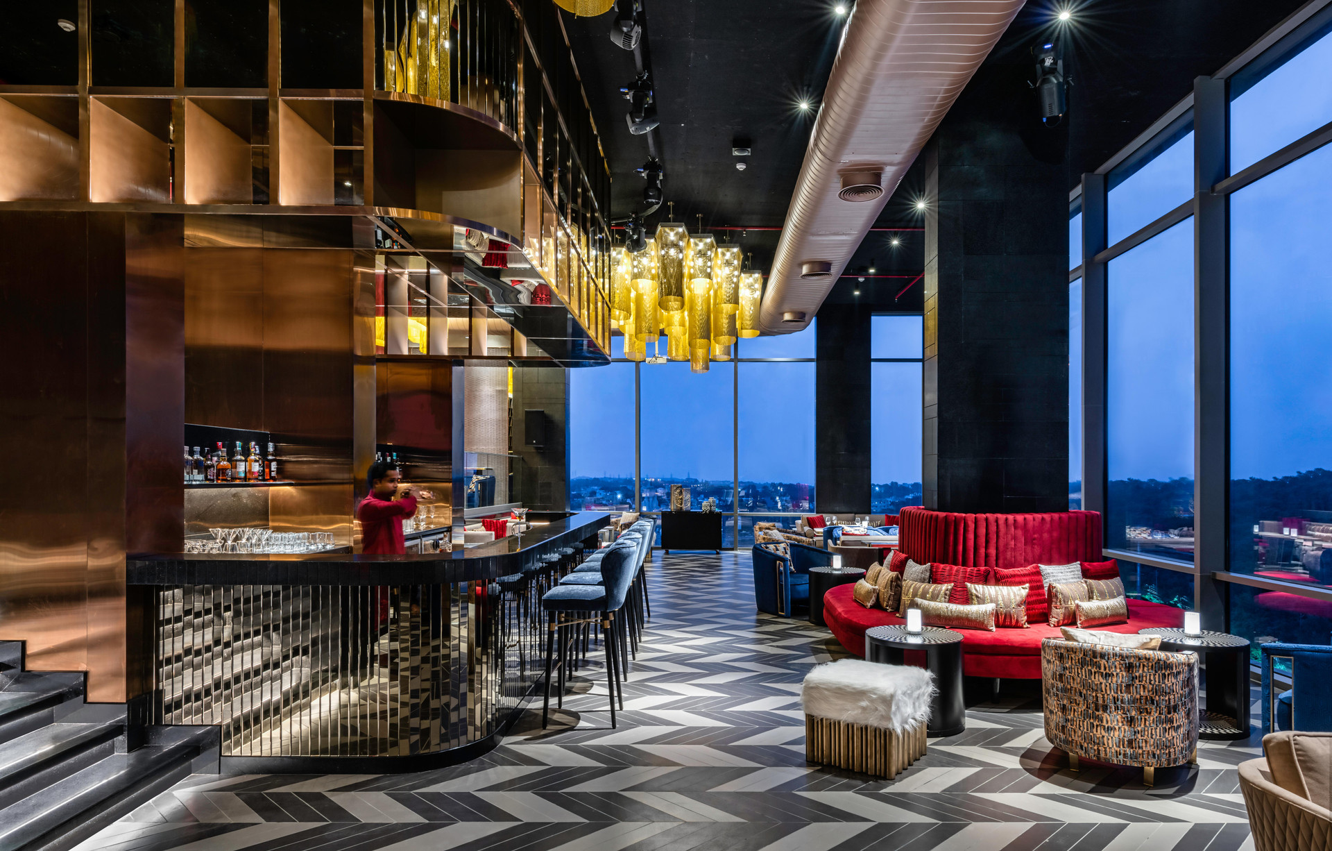 Bar/Salón Taj Lakefront Bhopal